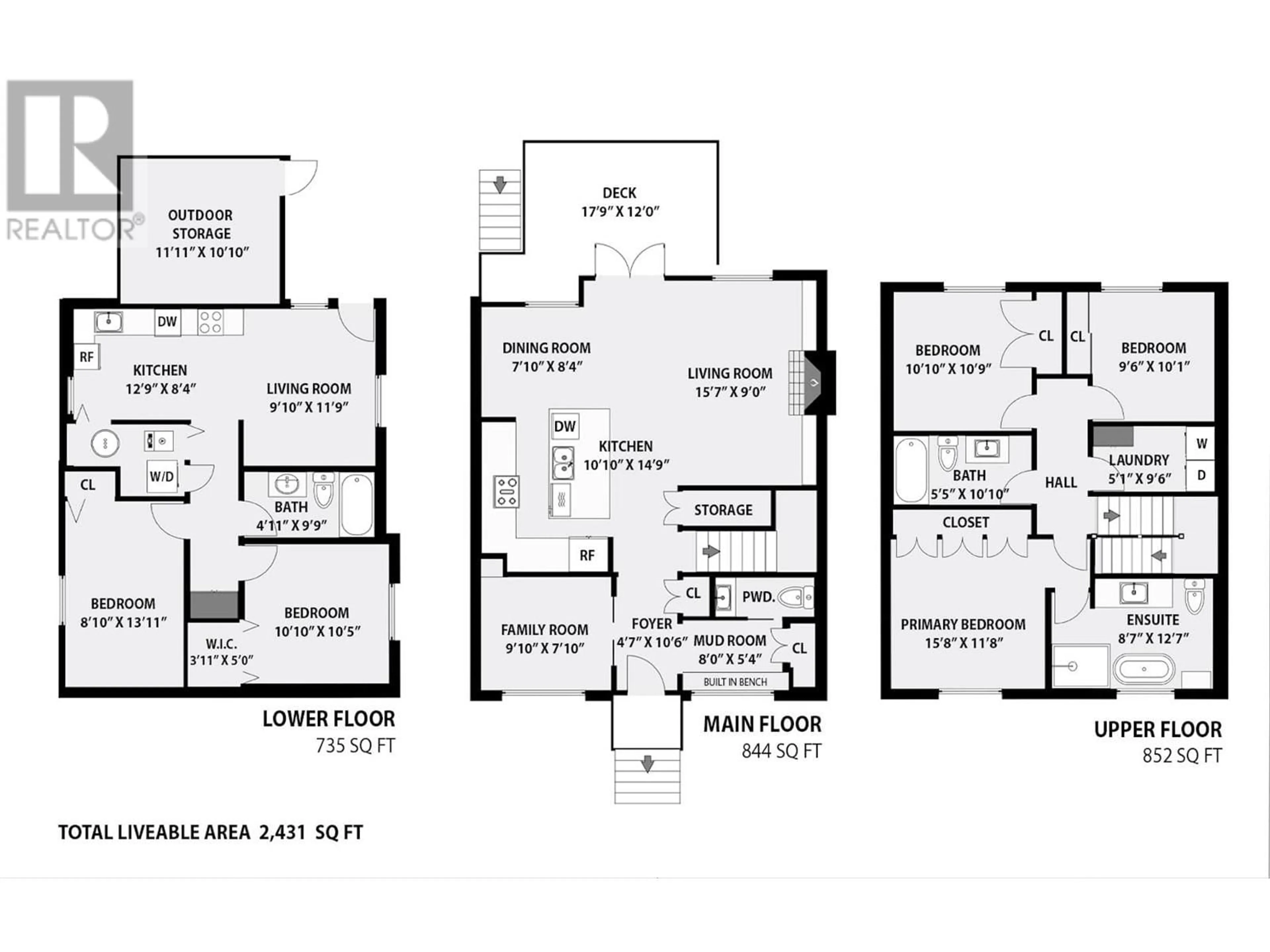 Floor plan for 1564 W 66TH AVENUE, Vancouver British Columbia V6P2R9