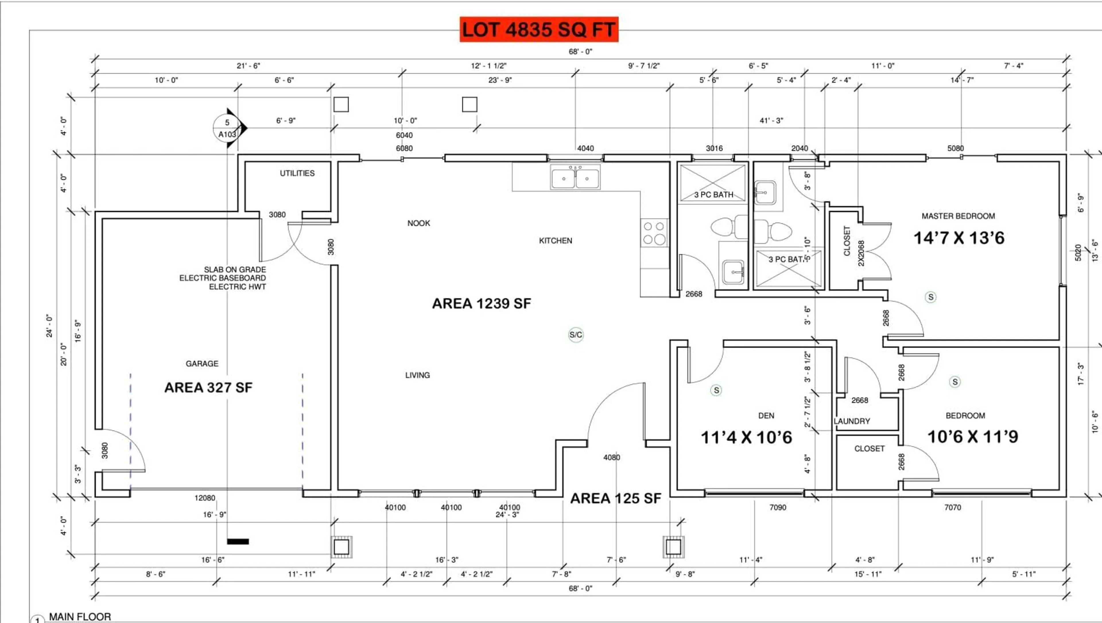 Floor plan for HG185 71376 GROVE PLACE, Sunshine Valley British Columbia V0X1L5