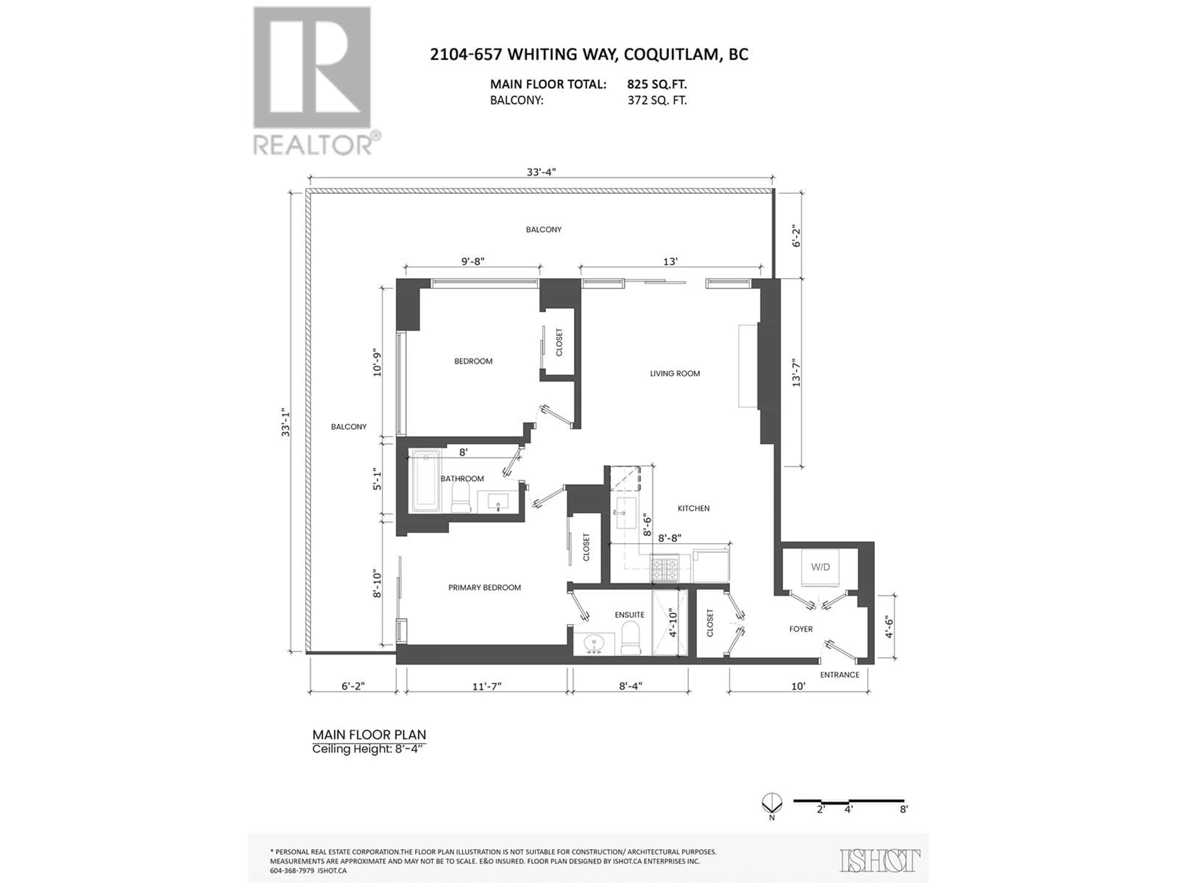 Floor plan for 2104 657 WHITING WAY, Coquitlam British Columbia V3J0J6