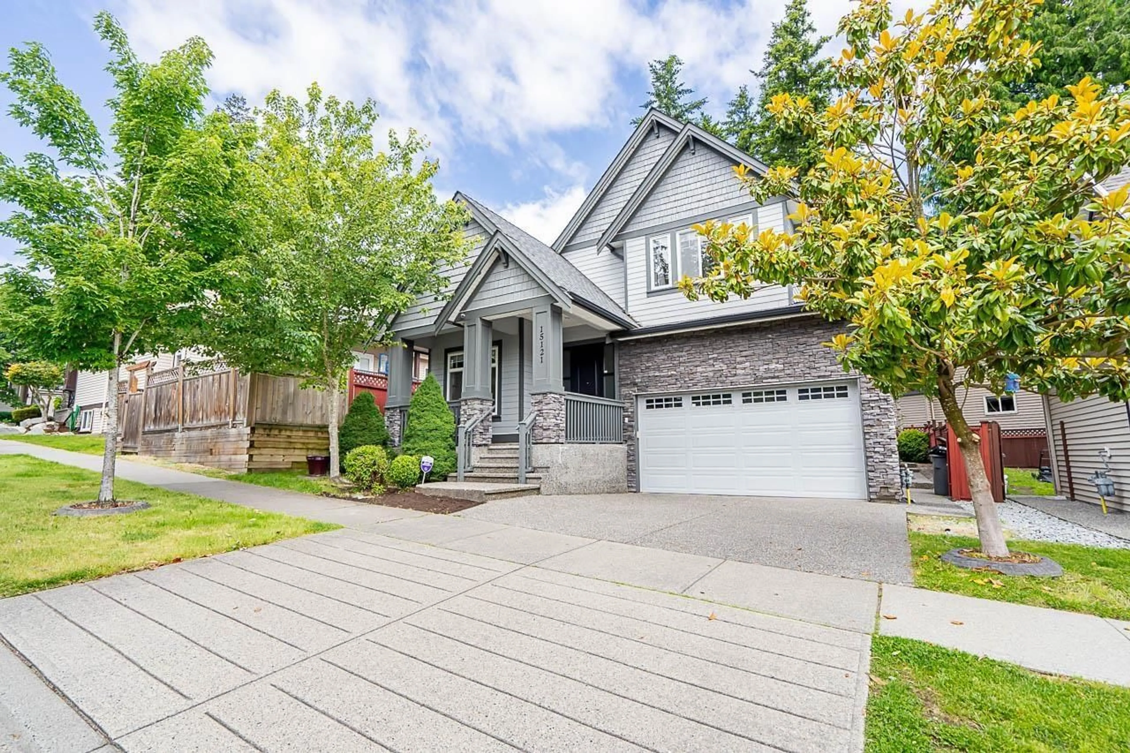 Frontside or backside of a home for 15121 58A AVENUE, Surrey British Columbia V3S5H1