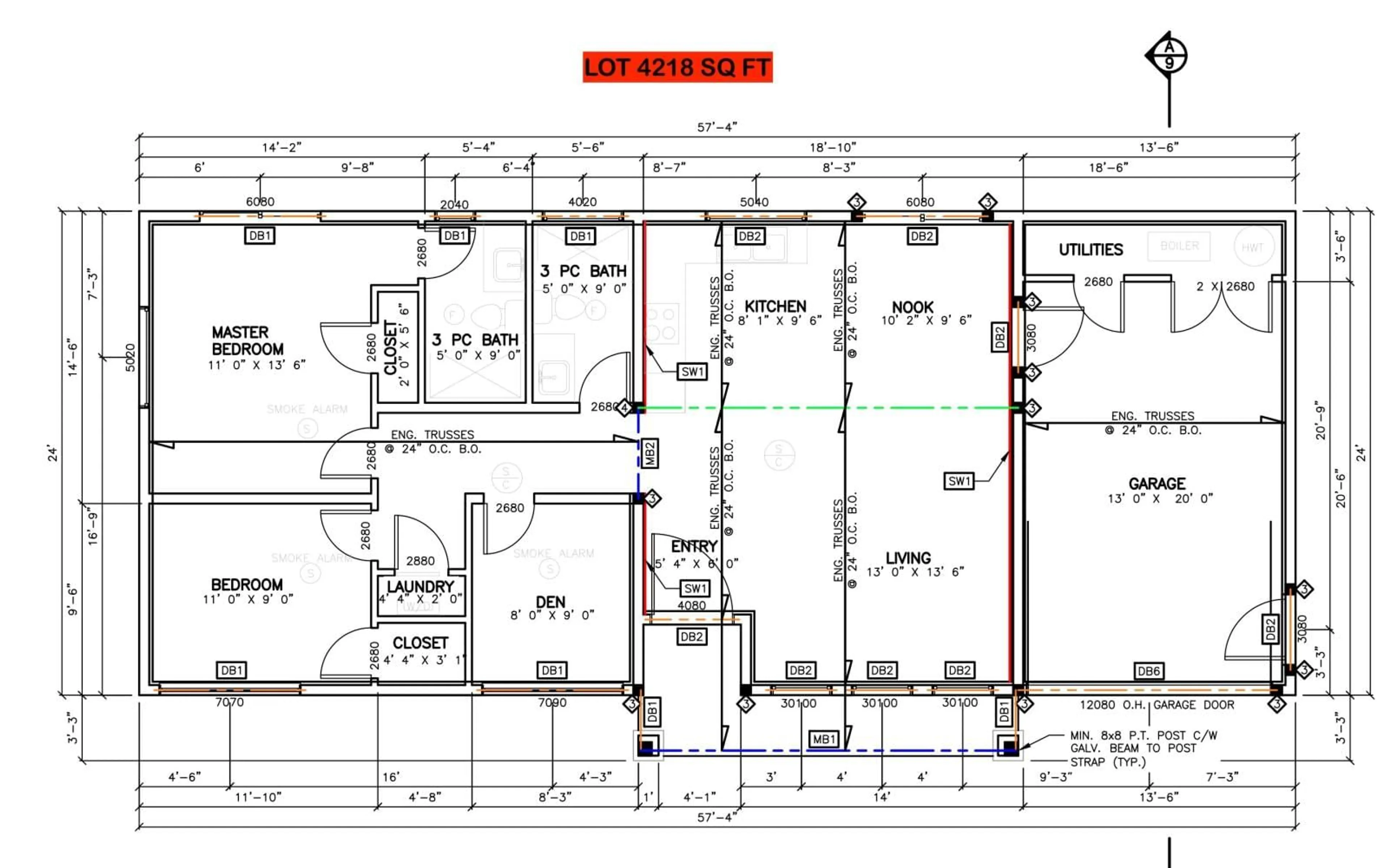 Floor plan for HG187 71358 GROVE PLACE, Sunshine Valley British Columbia V0X1L5