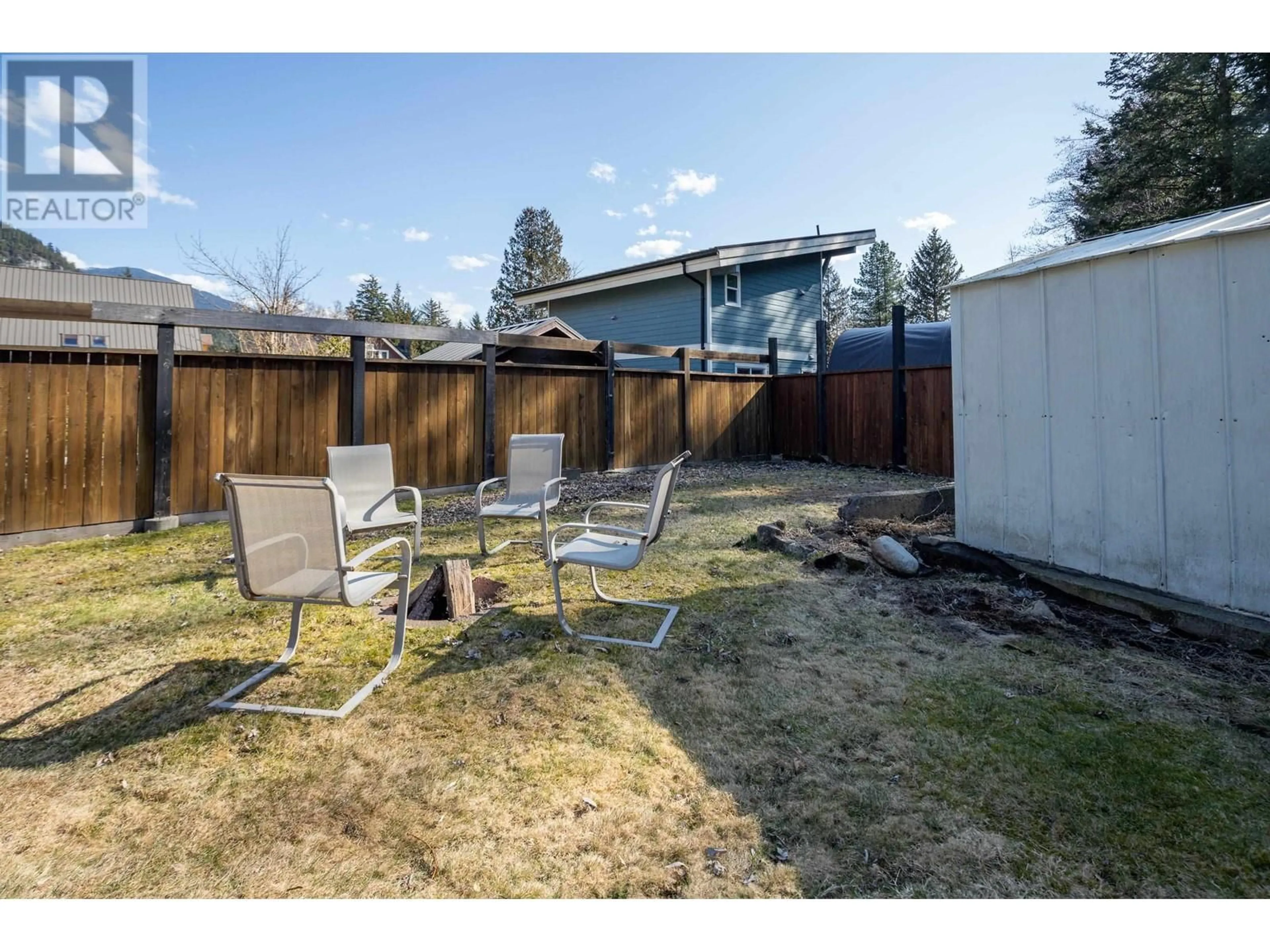 Patio, the fenced backyard for 23 BRACKEN PARKWAY, Squamish British Columbia V0N1T0