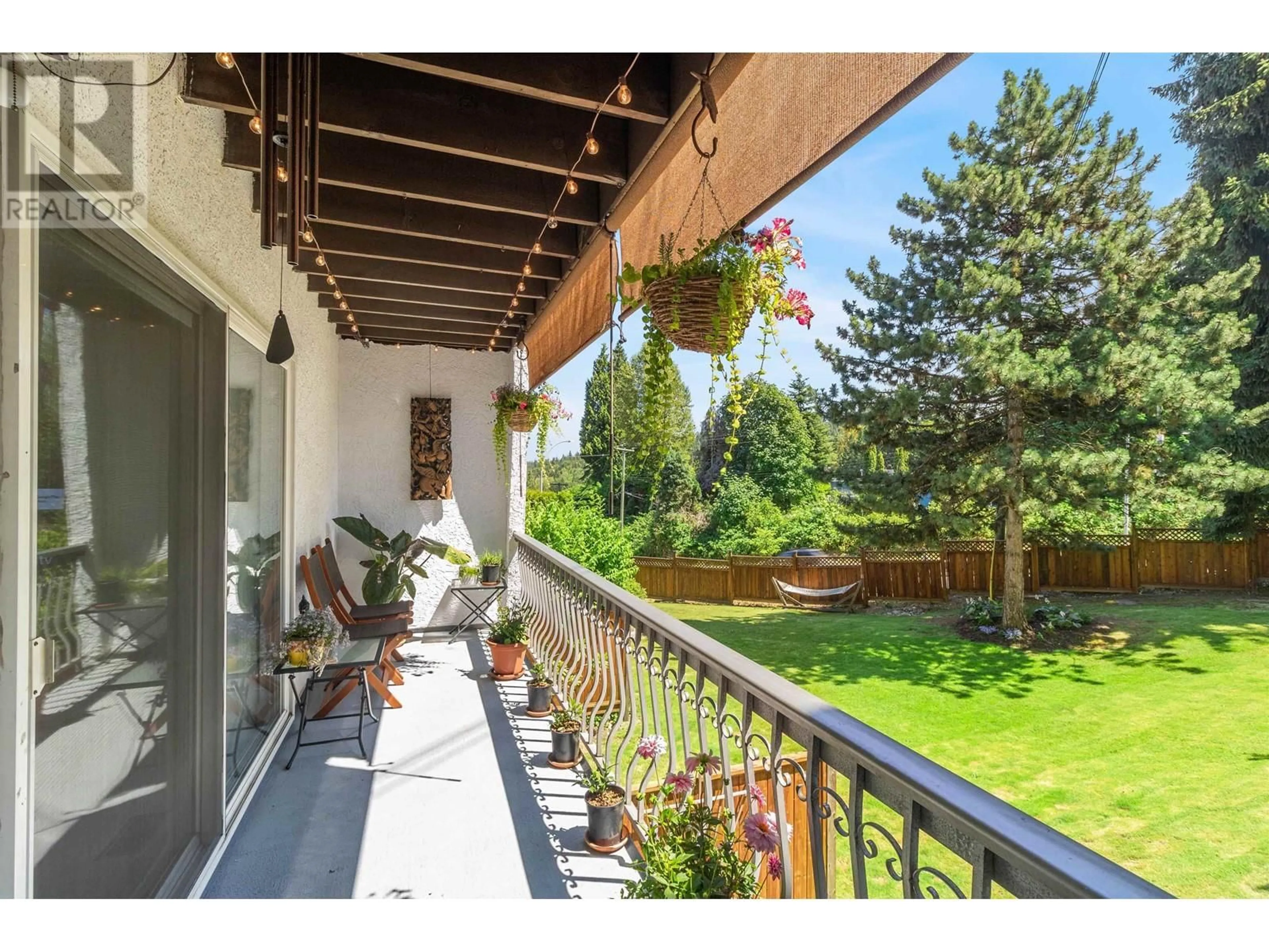 Patio, the fenced backyard for 1021 CLARKE ROAD, Port Moody British Columbia V3H1M3