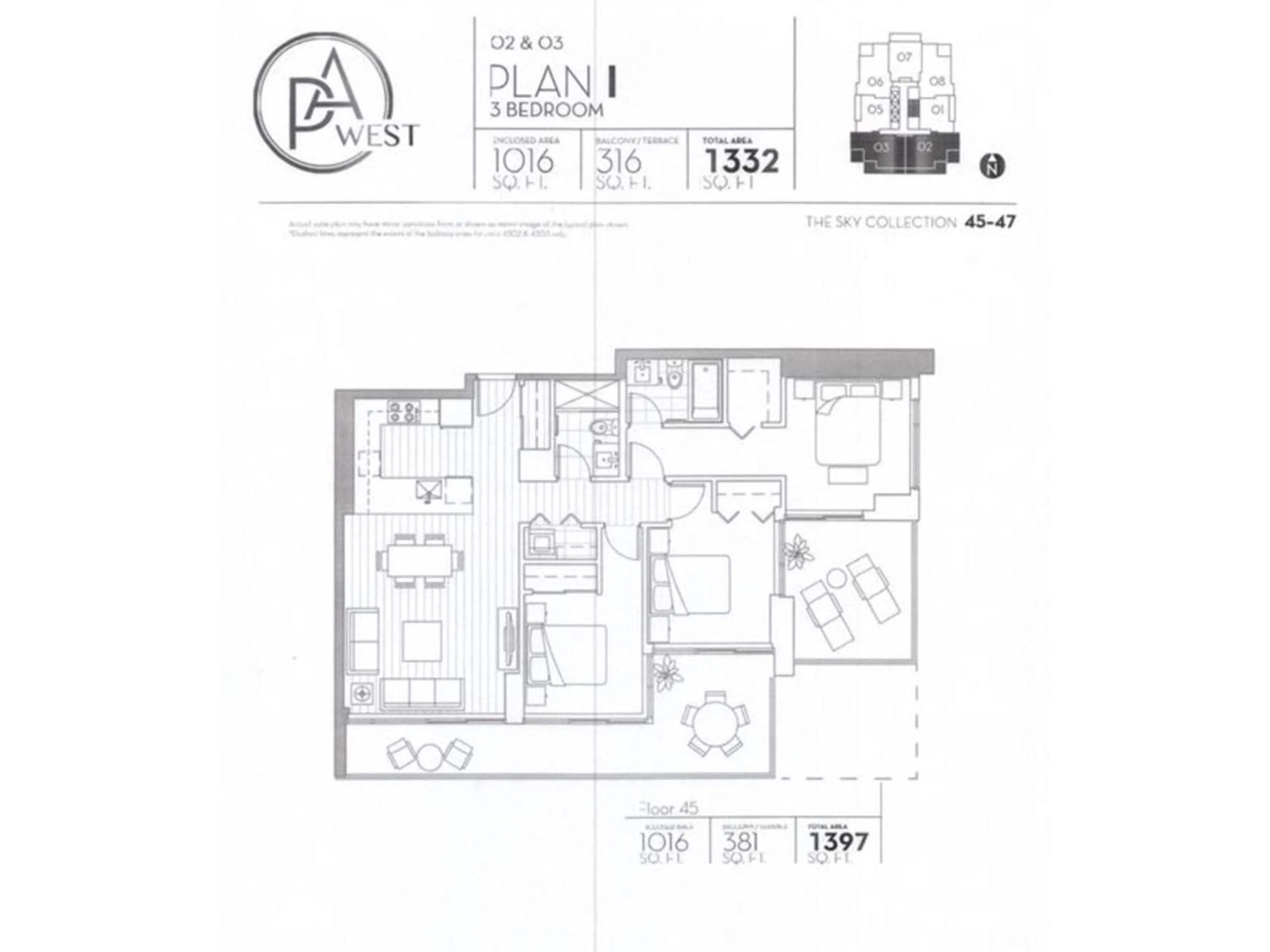 Floor plan for 4602 13696 100 AVENUE, Surrey British Columbia V3T0L5