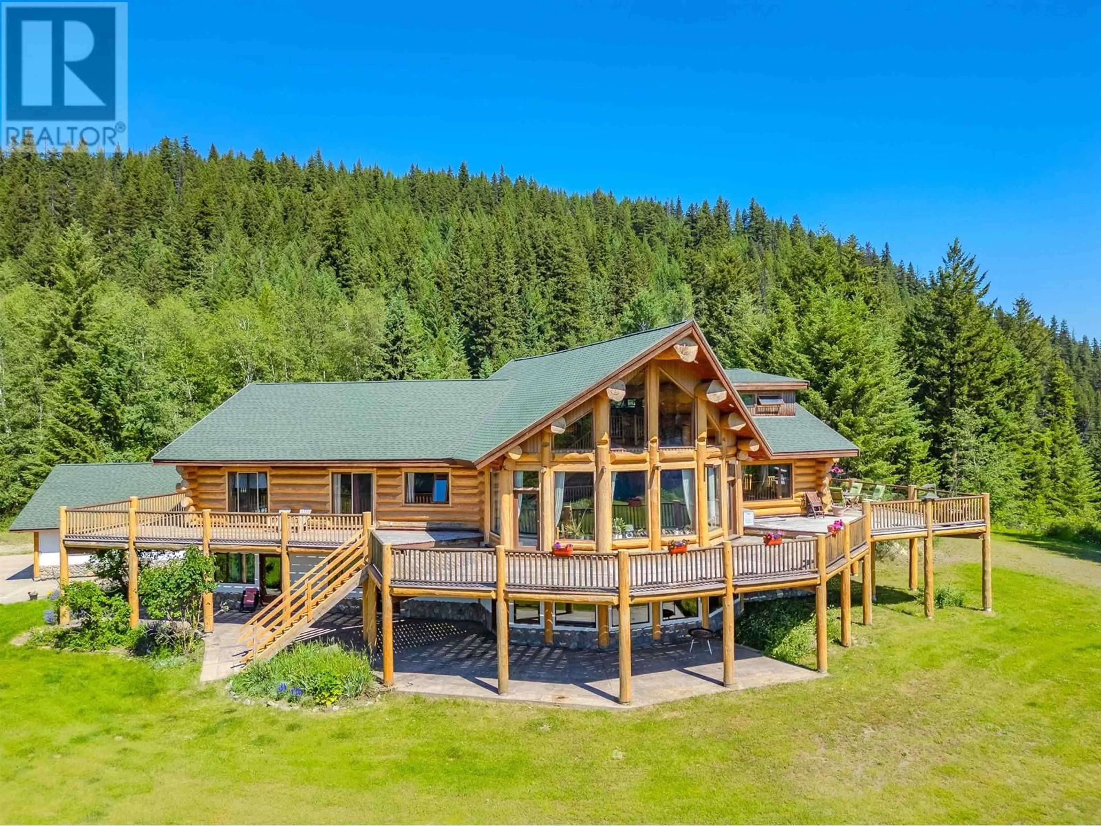 Frontside or backside of a home for 3952 N HARRIMAN ROAD, Canim Lake British Columbia V0K1M0