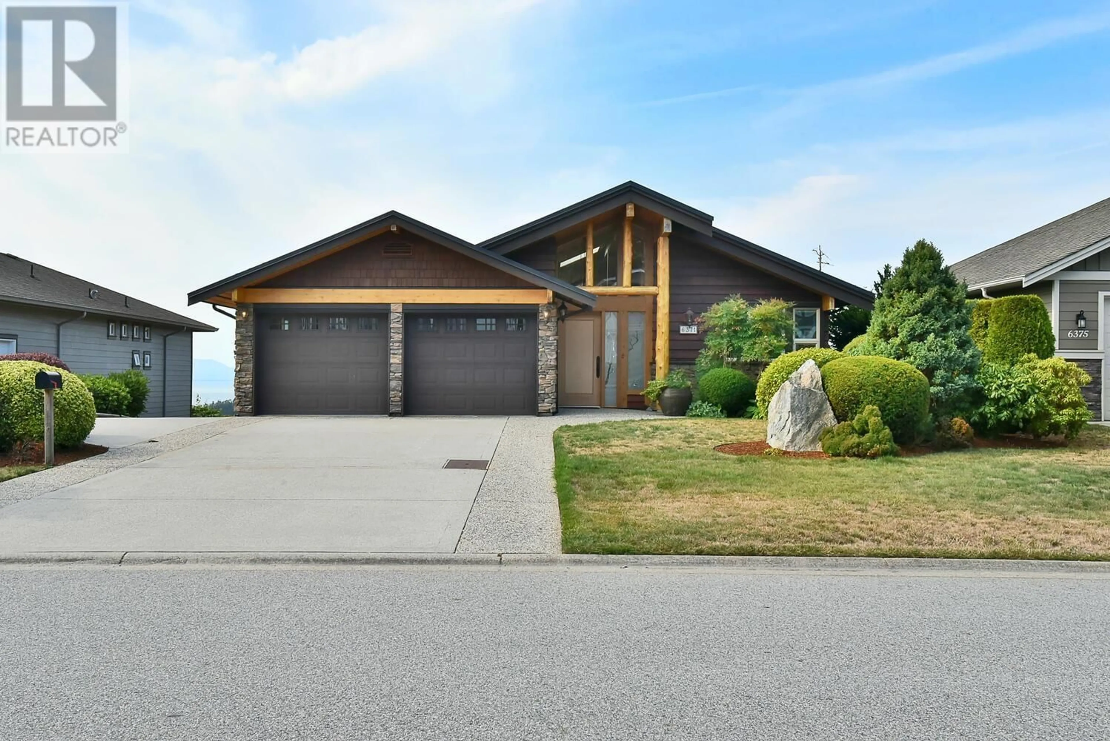 Frontside or backside of a home for 6371 SAMRON ROAD, Sechelt British Columbia V7Z0N6