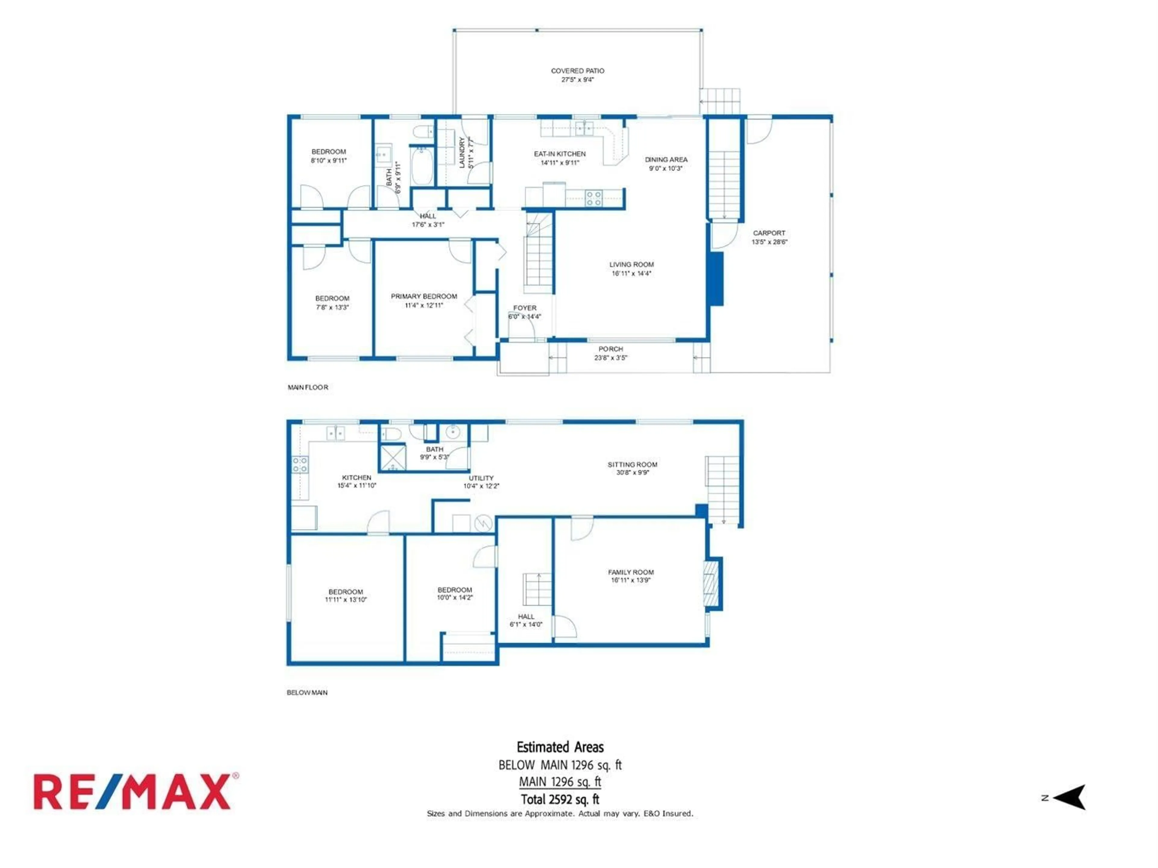 Floor plan for 2086 SHERWOOD CRESCENT, Abbotsford British Columbia V2T1B8