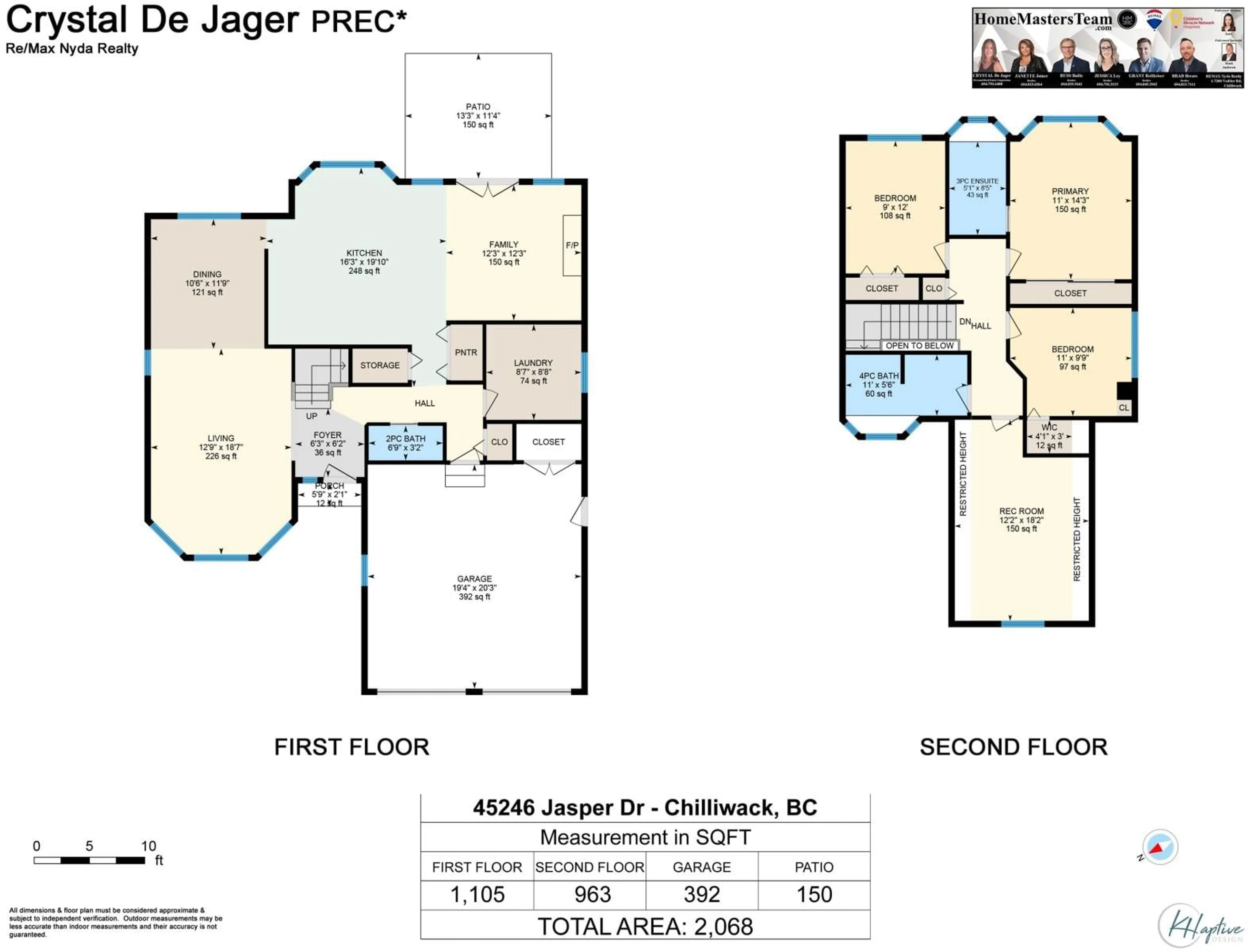 Floor plan for 45246 JASPER DRIVE, Chilliwack British Columbia V2R3B1