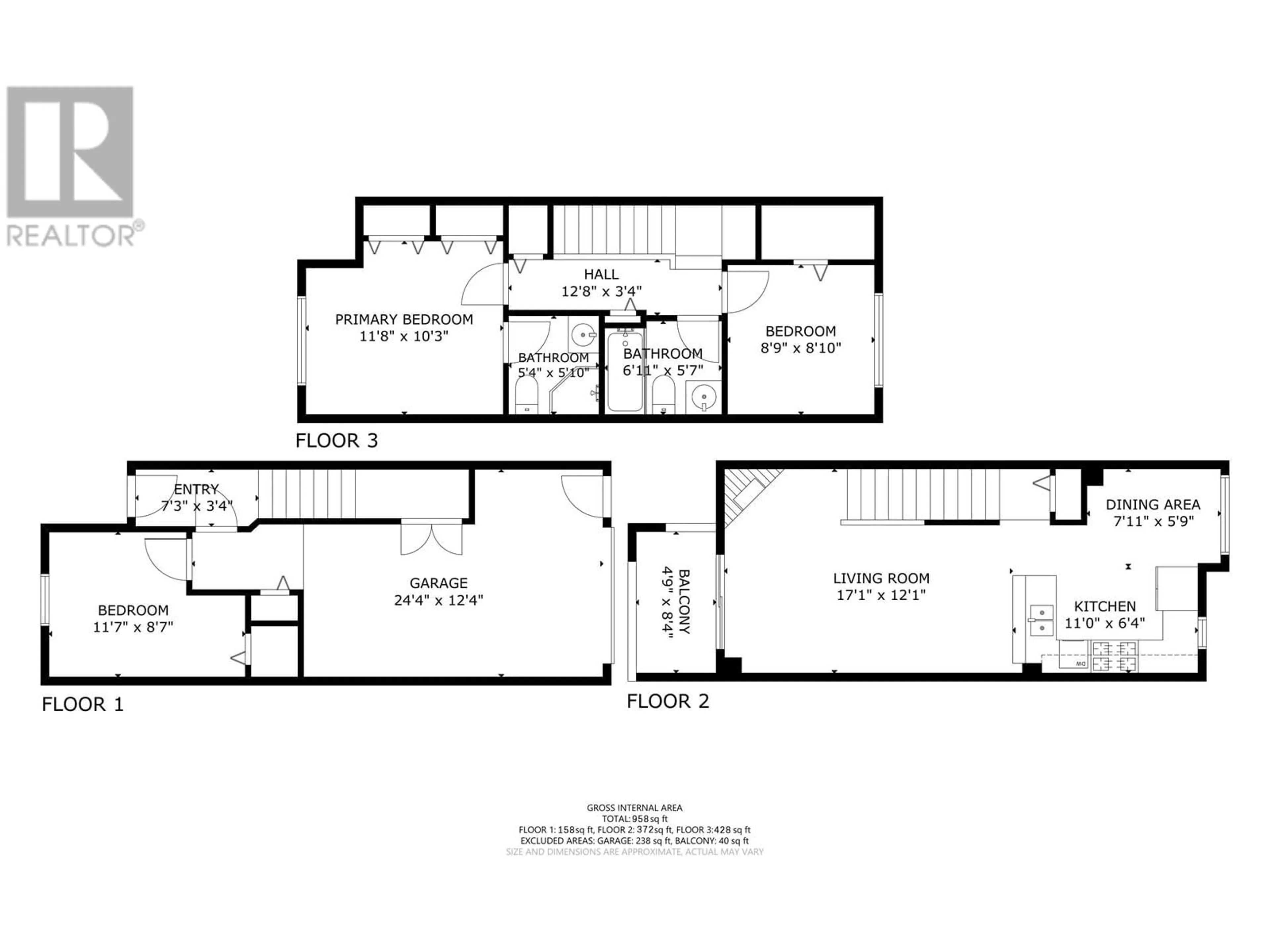 Floor plan for 4 7088 LYNNWOOD DRIVE, Richmond British Columbia V7C5V3