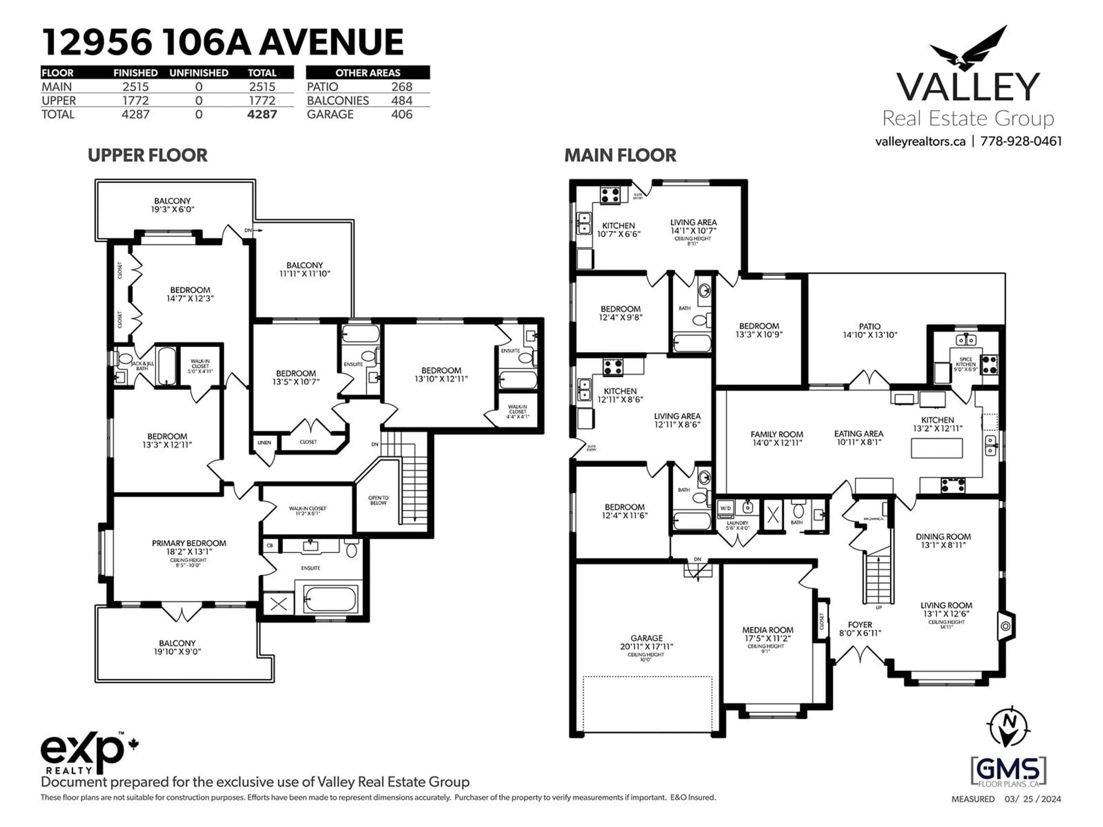 Floor plan for 12956 106A AVENUE, Surrey British Columbia V3T2E2