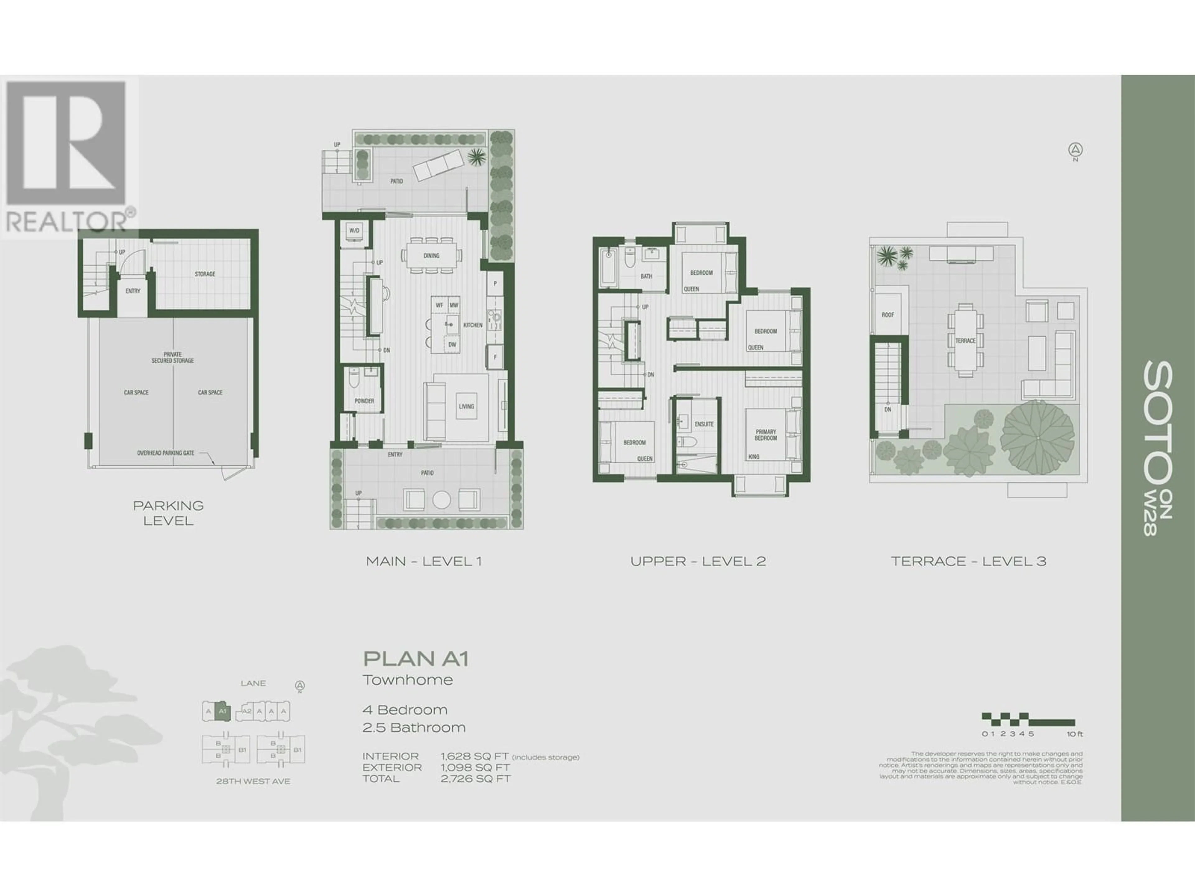 Floor plan for 109 539 W 28TH AVENUE, Vancouver British Columbia V5Z2H2