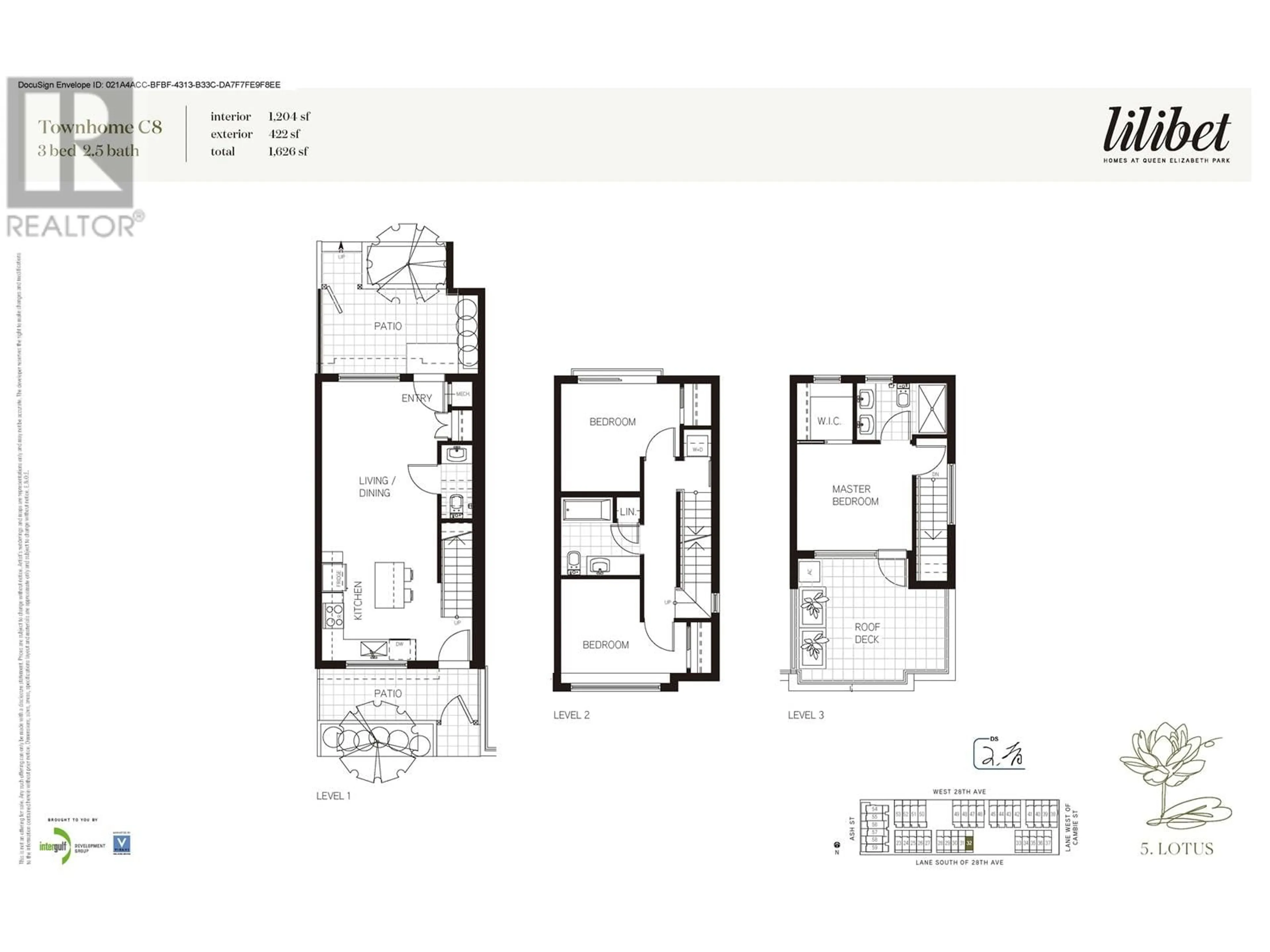 Floor plan for 51 550 W 28TH AVENUE, Vancouver British Columbia V5Z2H1