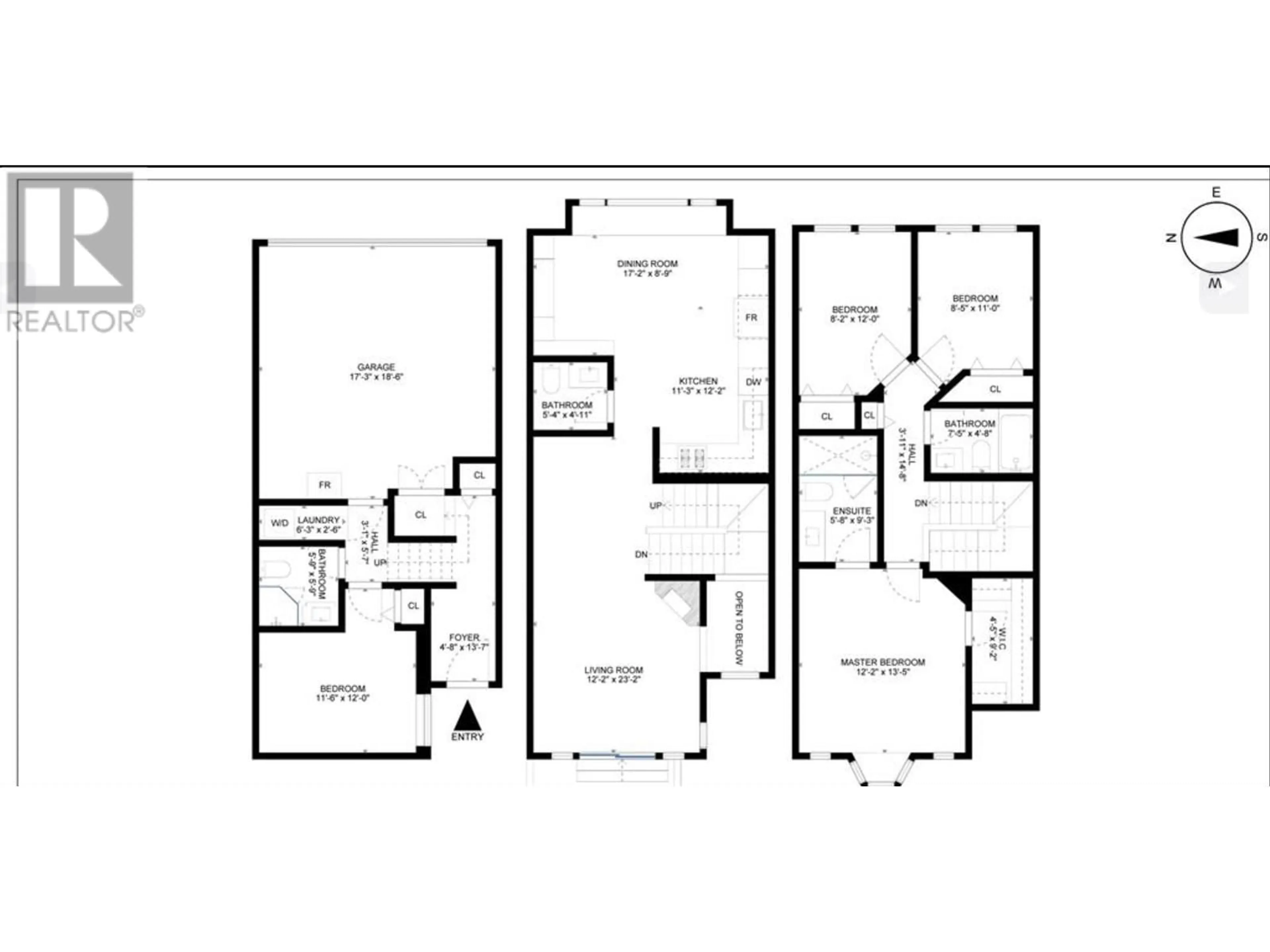 Floor plan for 47 5840 DOVER CRESCENT, Richmond British Columbia V7C5P4