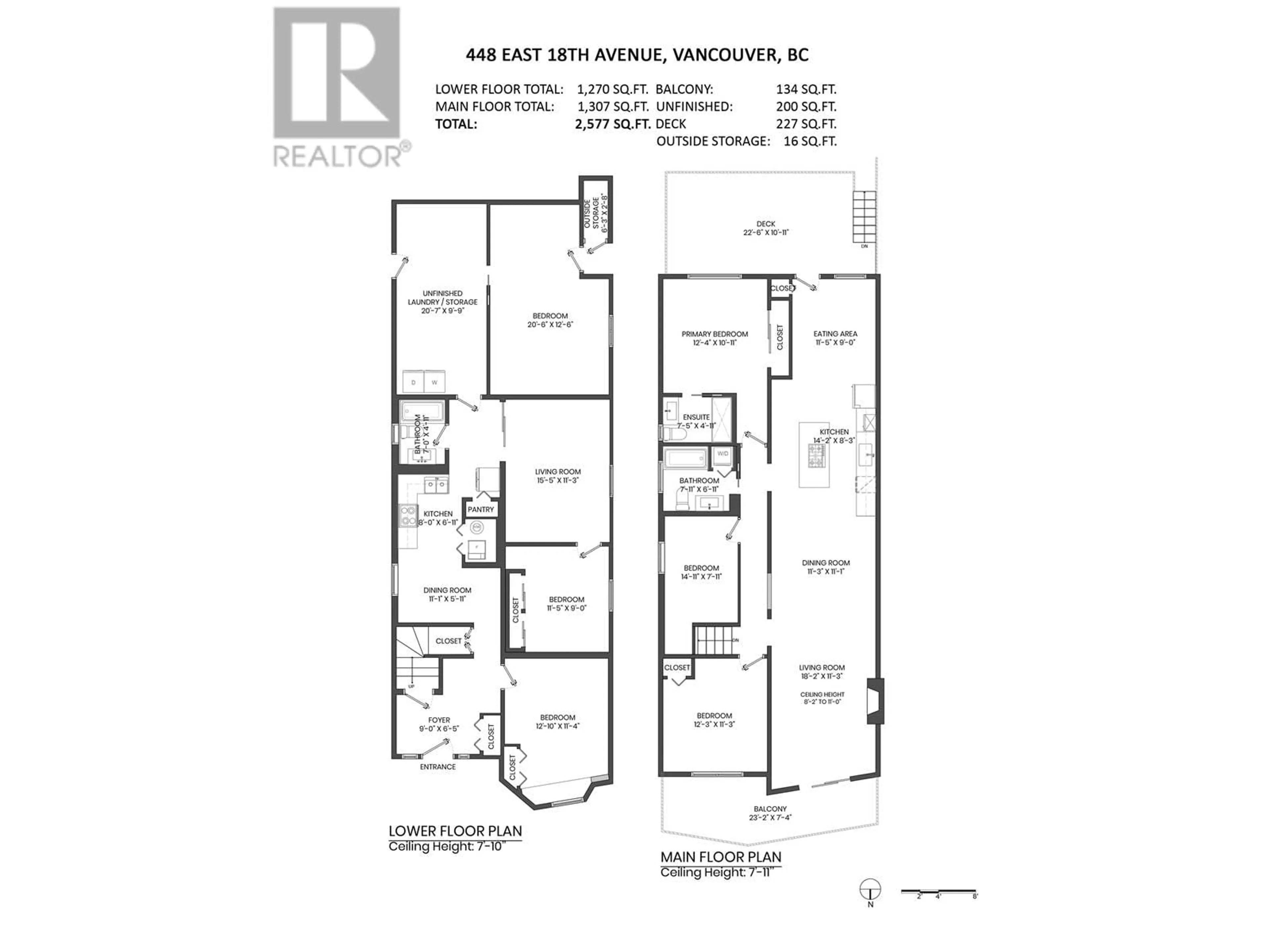 Floor plan for 448 E 18TH AVENUE, Vancouver British Columbia V5V1G1