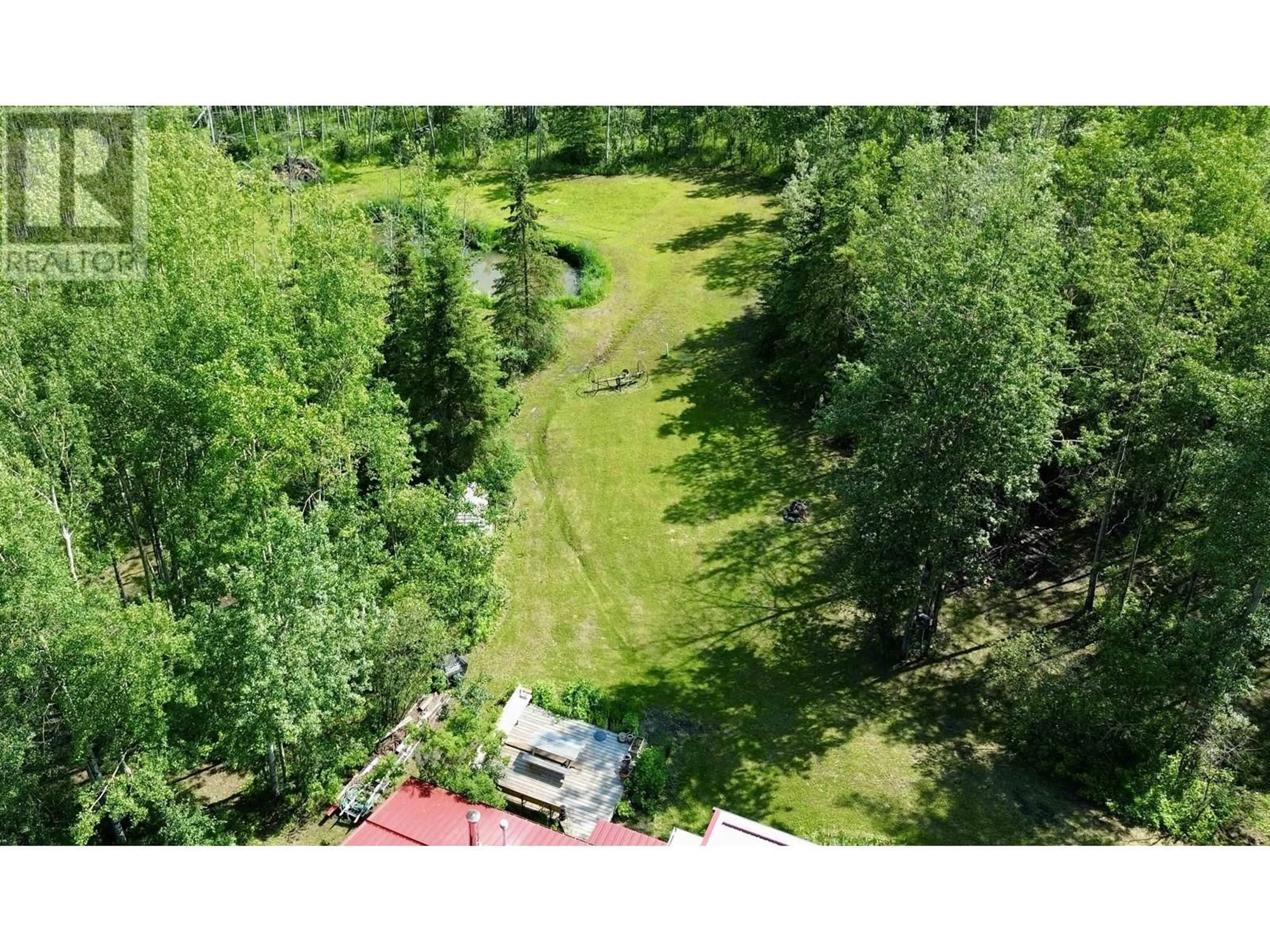 A pic from outside/outdoor area/front of a property/back of a property/a pic from drone, forest/trees view for 14026 273 ROAD, Fort St. John British Columbia V0C1H0