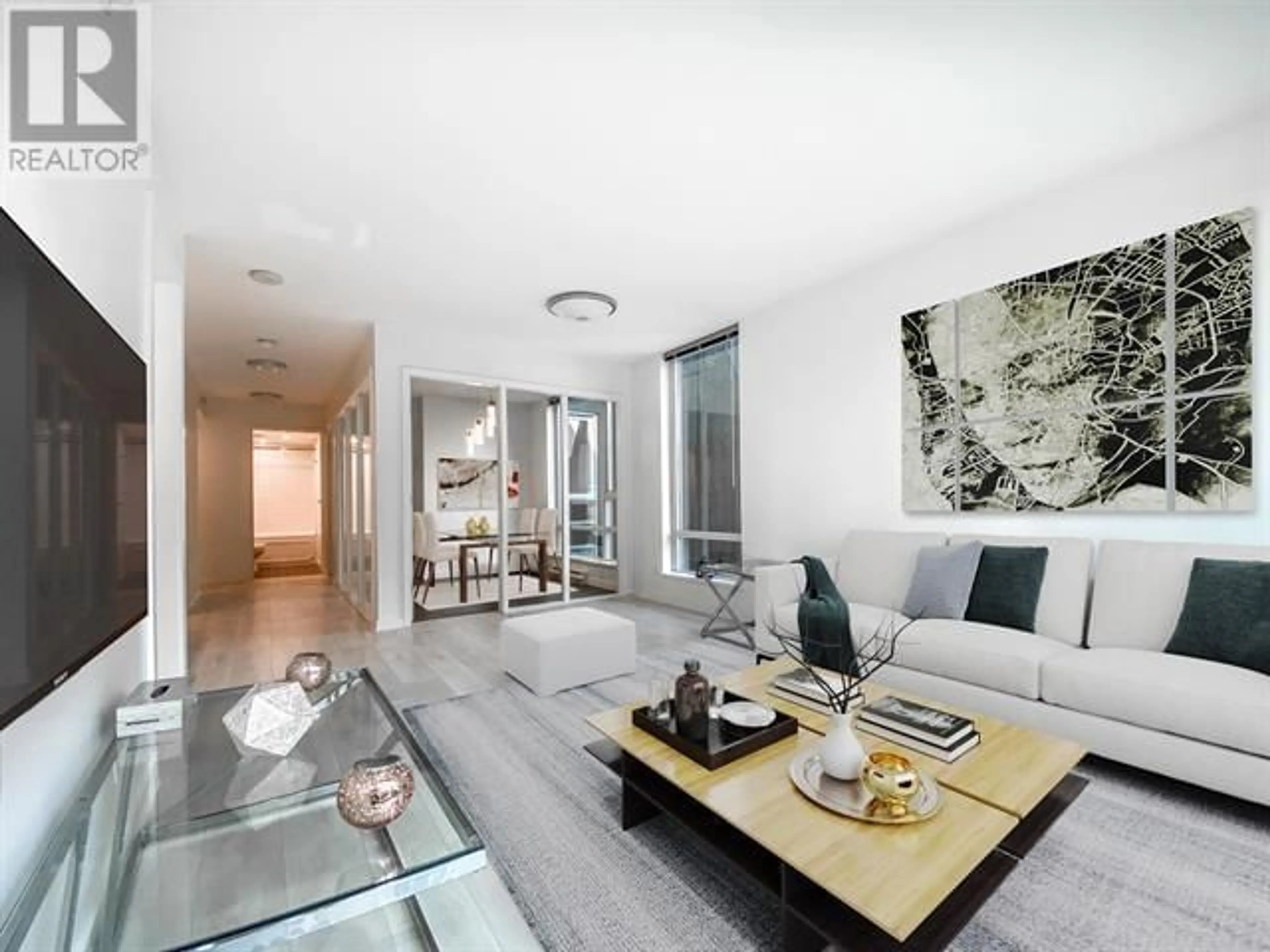 Living room for 603 233 ROBSON STREET, Vancouver British Columbia V6B0E8