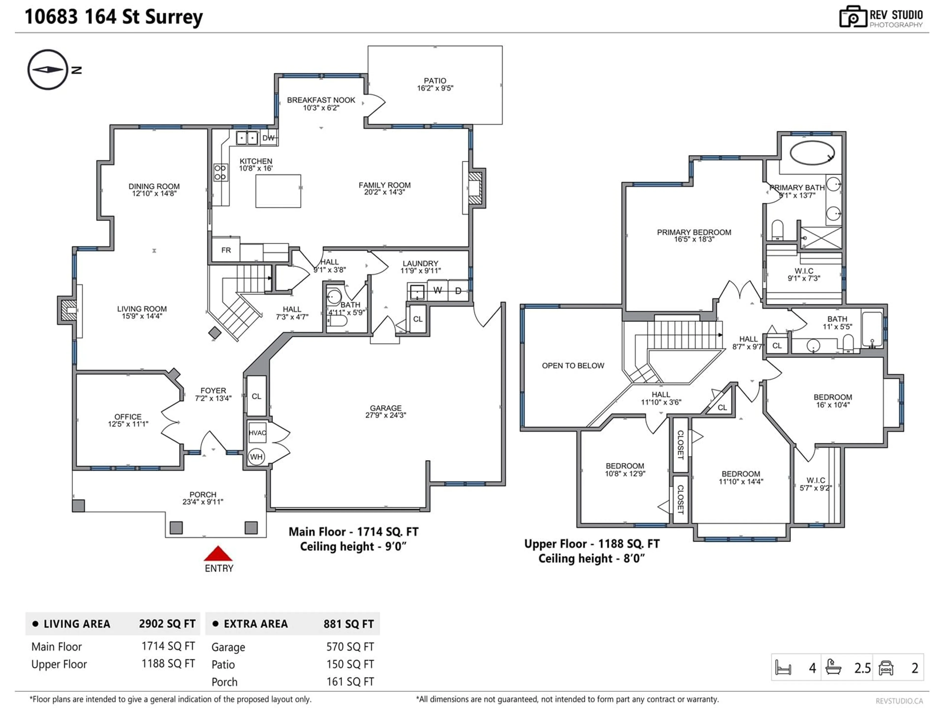 Floor plan for 10683 164 STREET, Surrey British Columbia V4N4S2