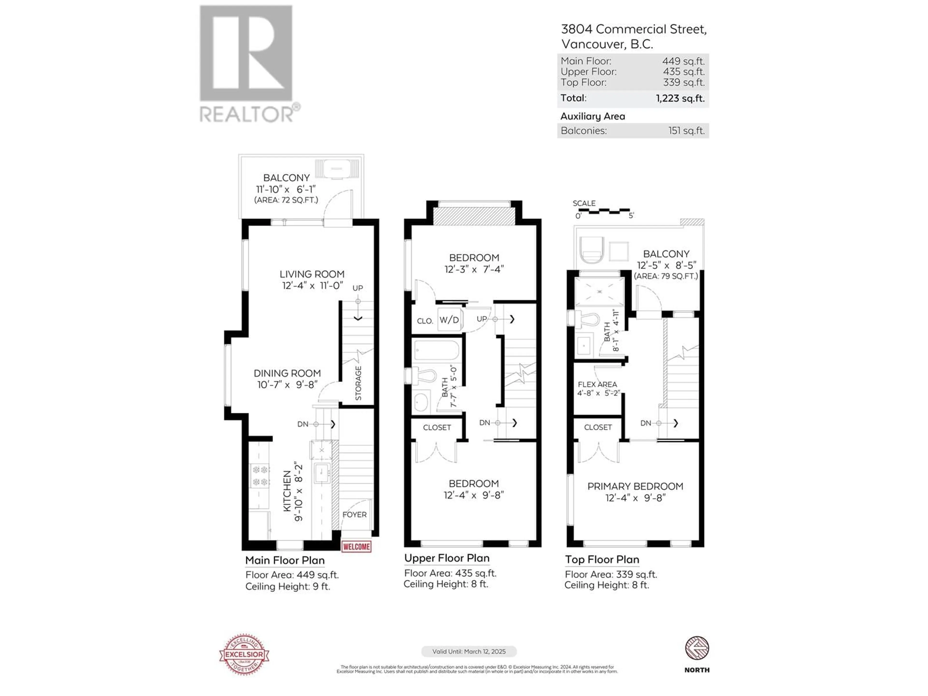 Floor plan for 3804 COMMERCIAL STREET, Vancouver British Columbia V5N4G2