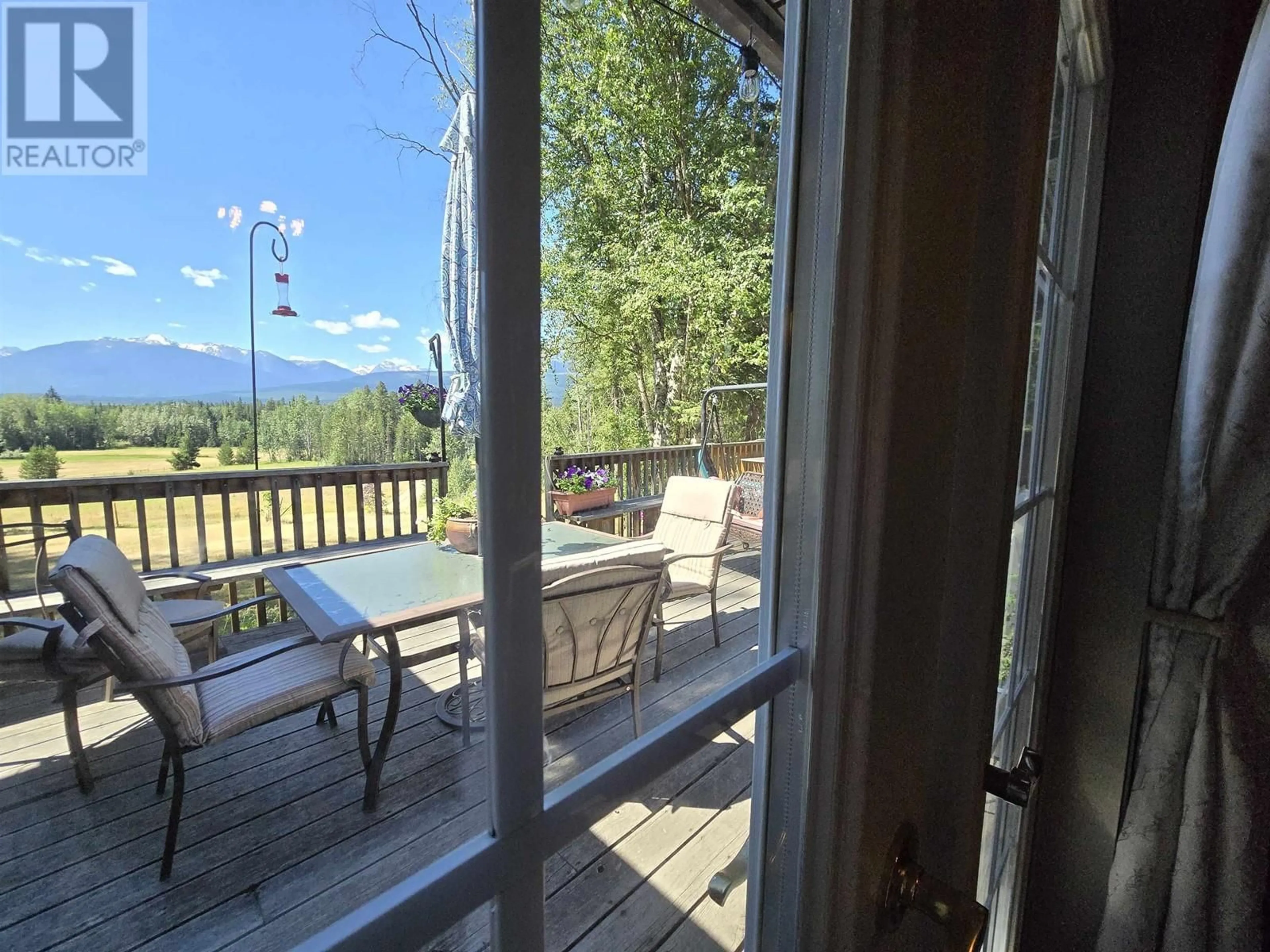 Balcony in the apartment, mountain view for 200 WHISKEYFILL ROAD, Valemount British Columbia V0E2Z0