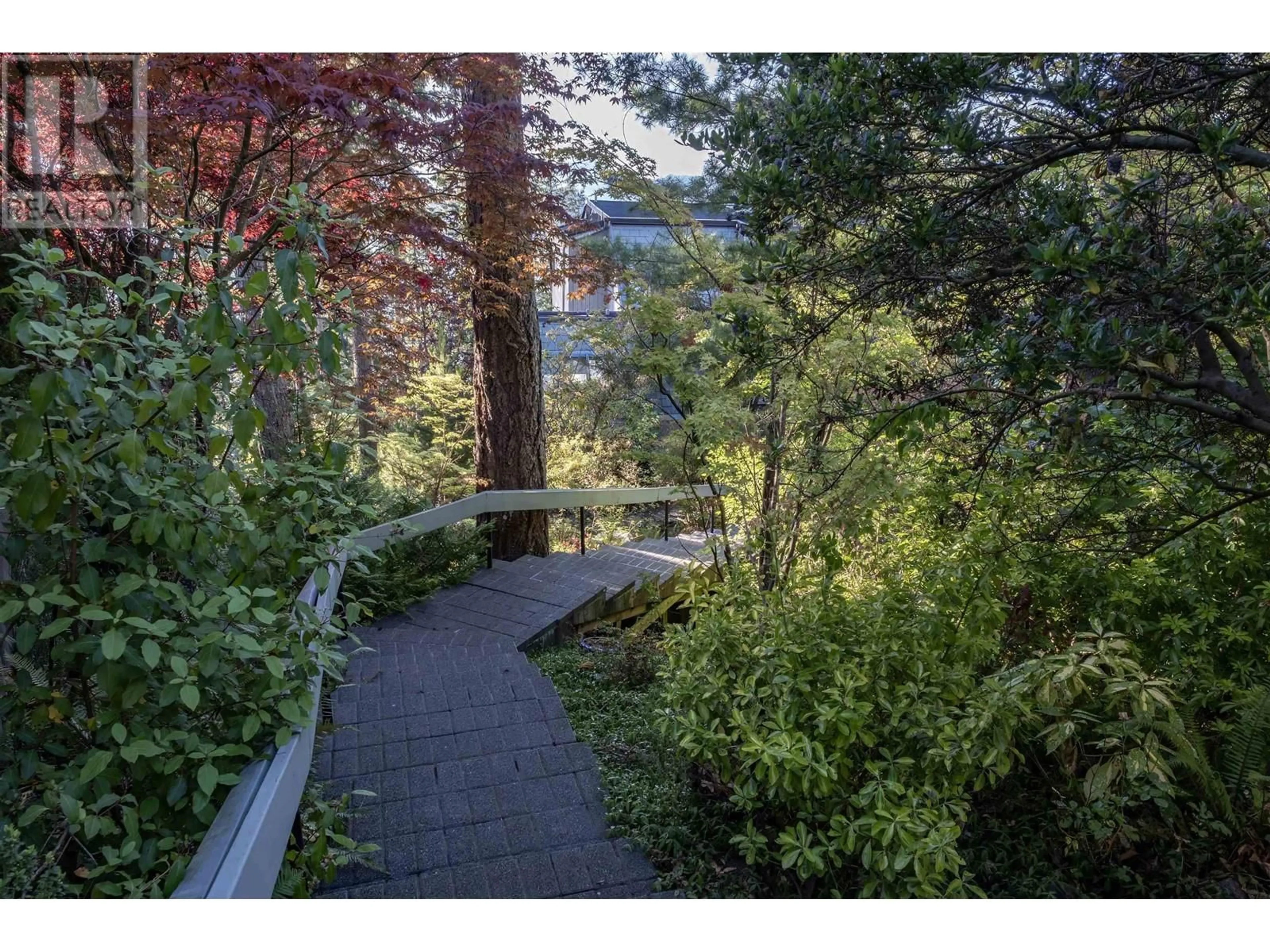 Patio, the fenced backyard for 8595 ANSELL PLACE, West Vancouver British Columbia V7W2W3