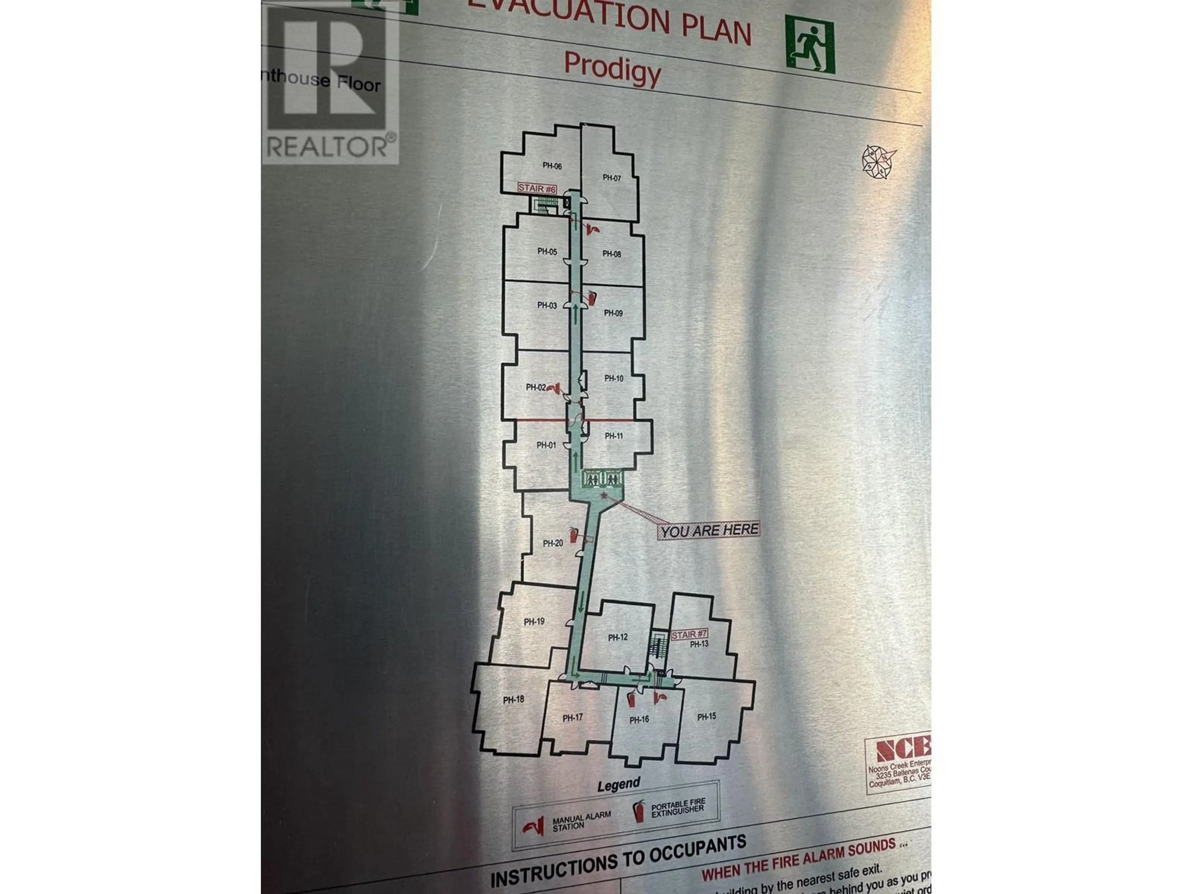 Floor plan for PH17 6033 GRAY AVENUE, Vancouver British Columbia V6S0G3