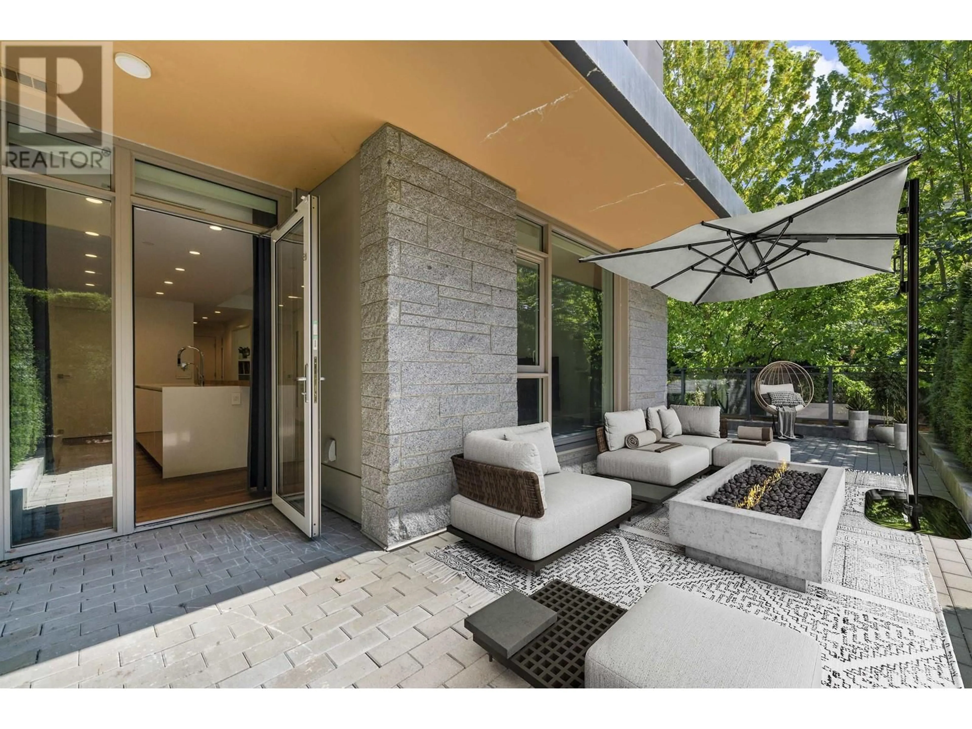 Patio for 106 7428 ALBERTA STREET, Vancouver British Columbia V5X0J5