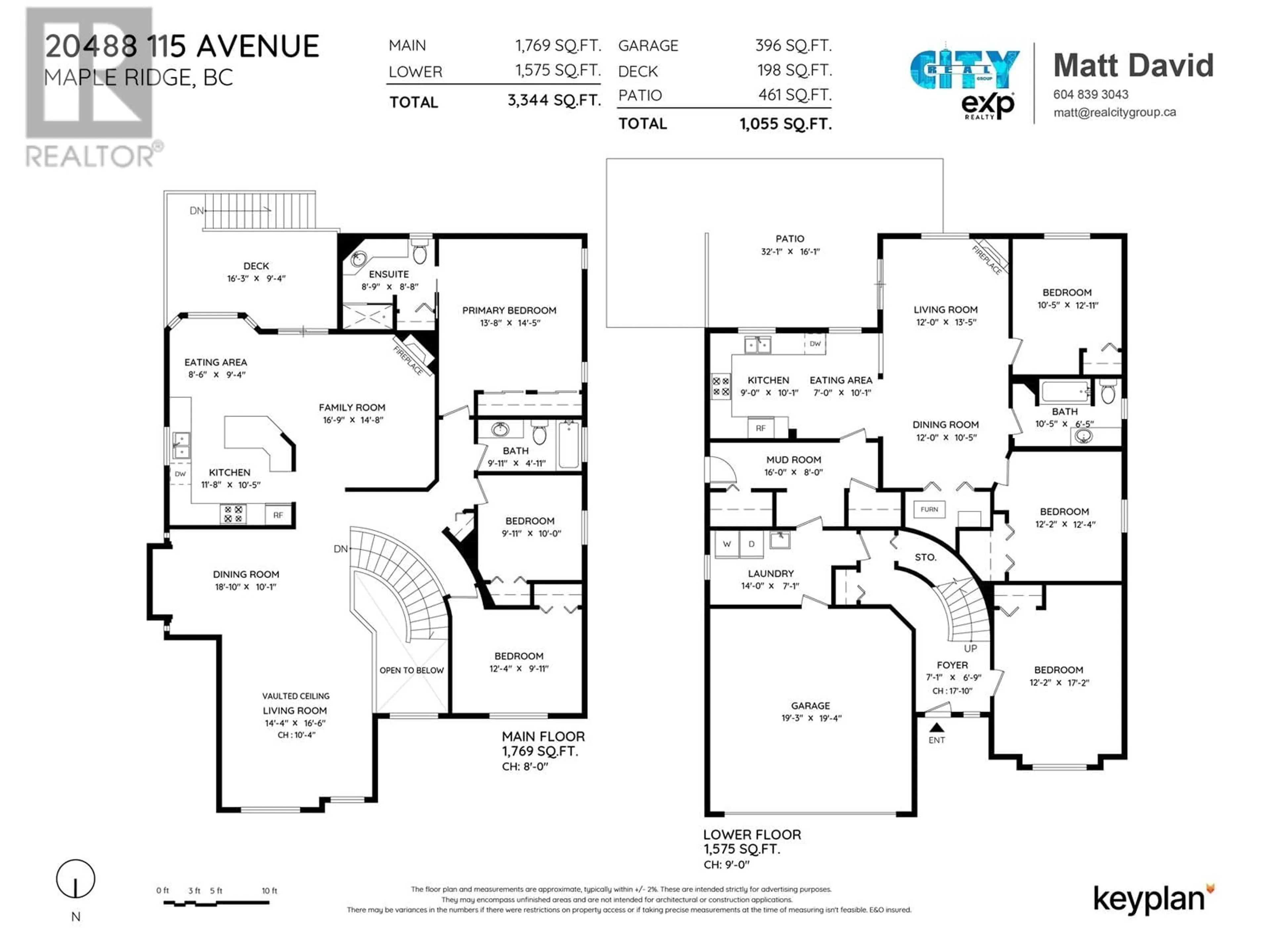 Floor plan for 20488 115 AVENUE, Maple Ridge British Columbia V2X1M3