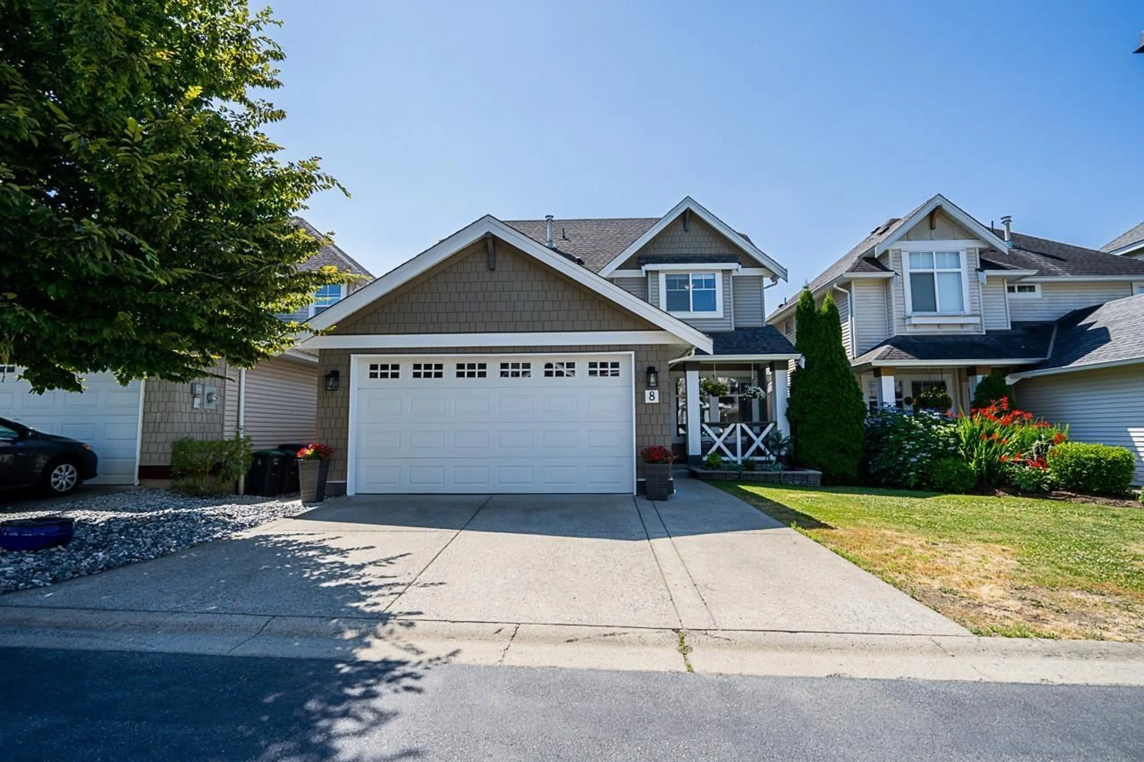 Frontside or backside of a home for 8 7067 189 STREET, Surrey British Columbia V4N5M9