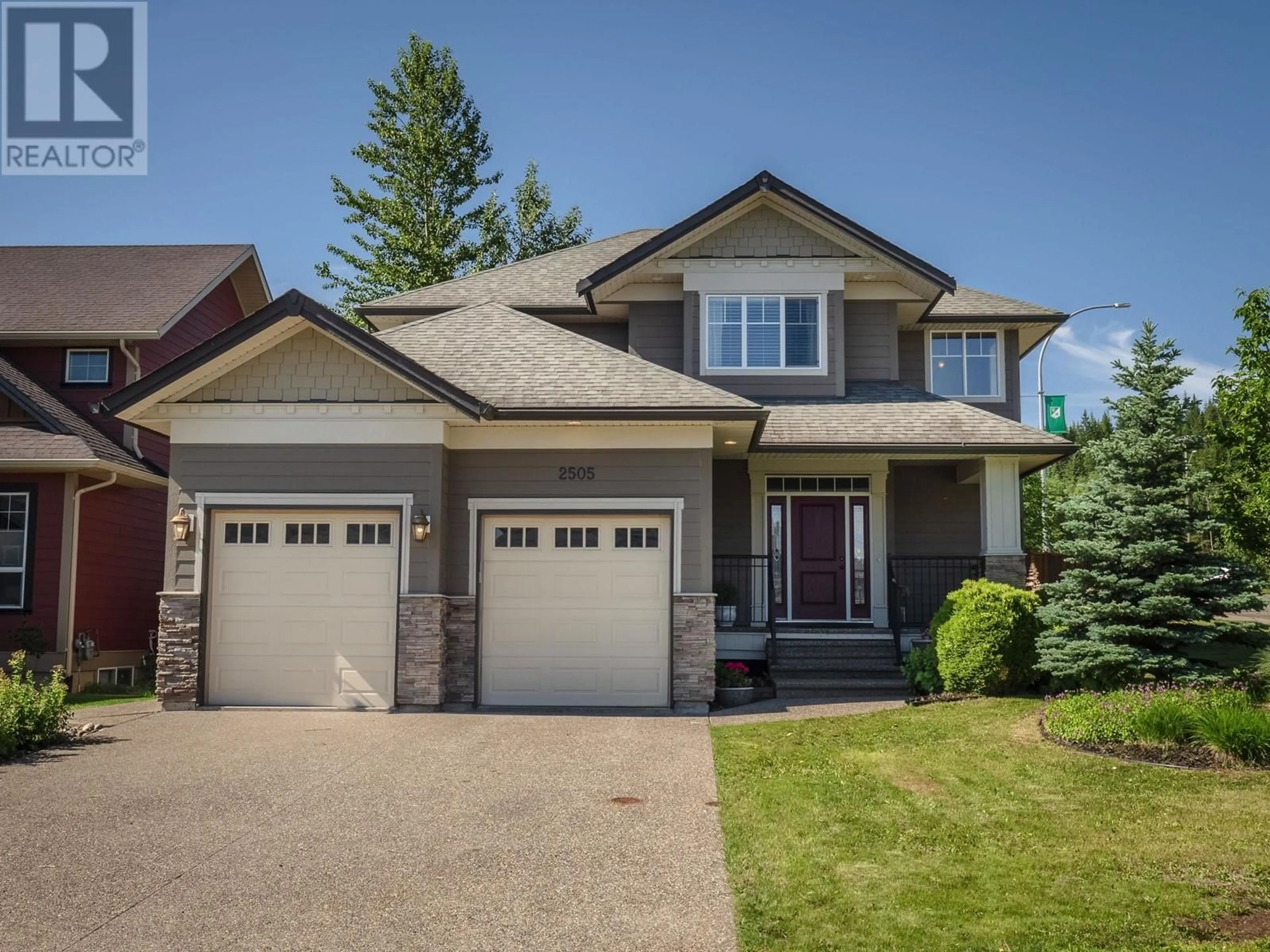 Frontside or backside of a home for 2505 KENNEY COURT, Prince George British Columbia V2N0B9