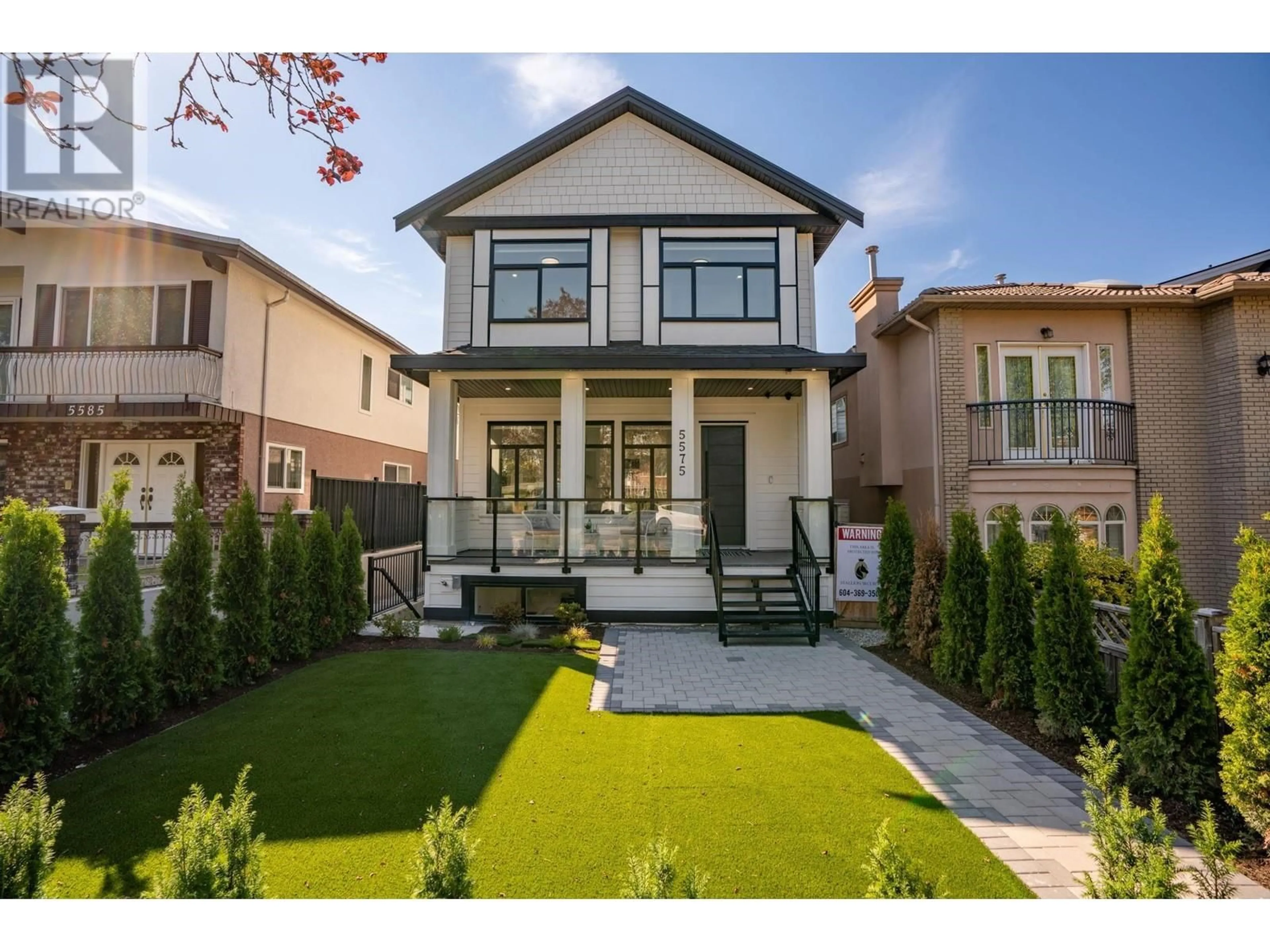 Frontside or backside of a home for A 5575 STAMFORD STREET, Vancouver British Columbia V5R4K6