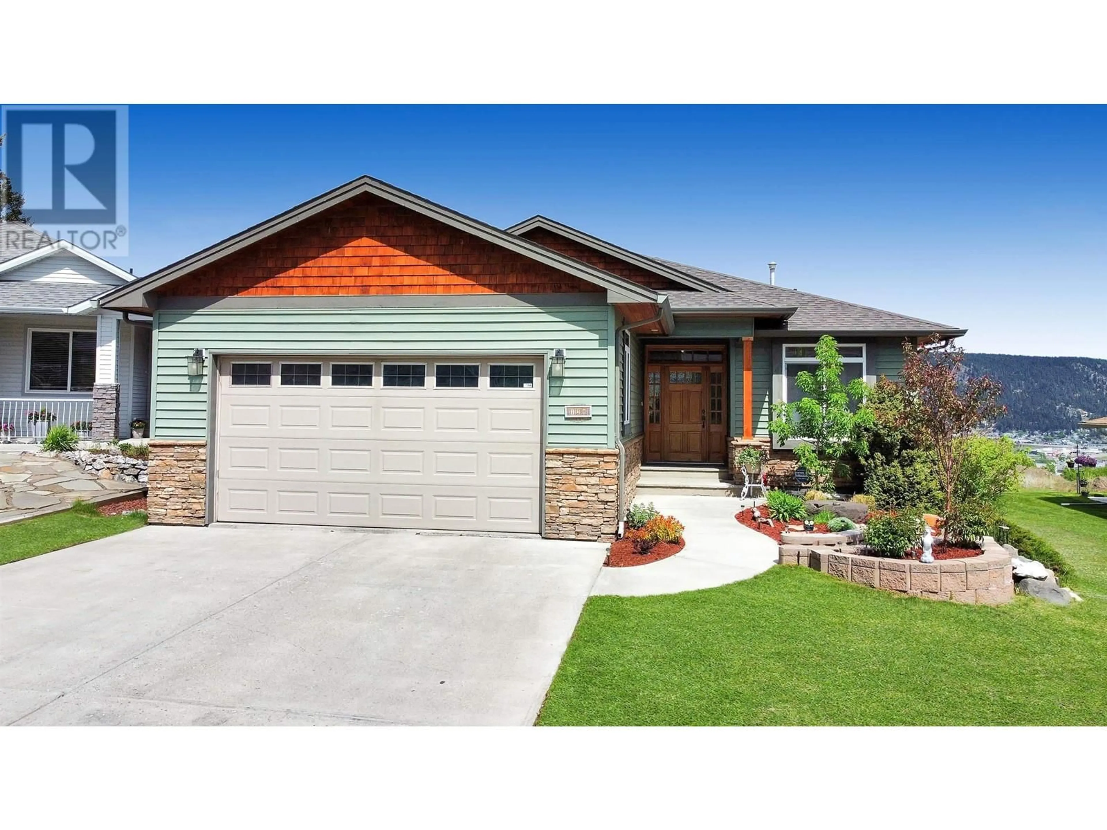 Home with brick exterior material for 128 375 MANDARINO PLACE, Williams Lake British Columbia V2G4V3