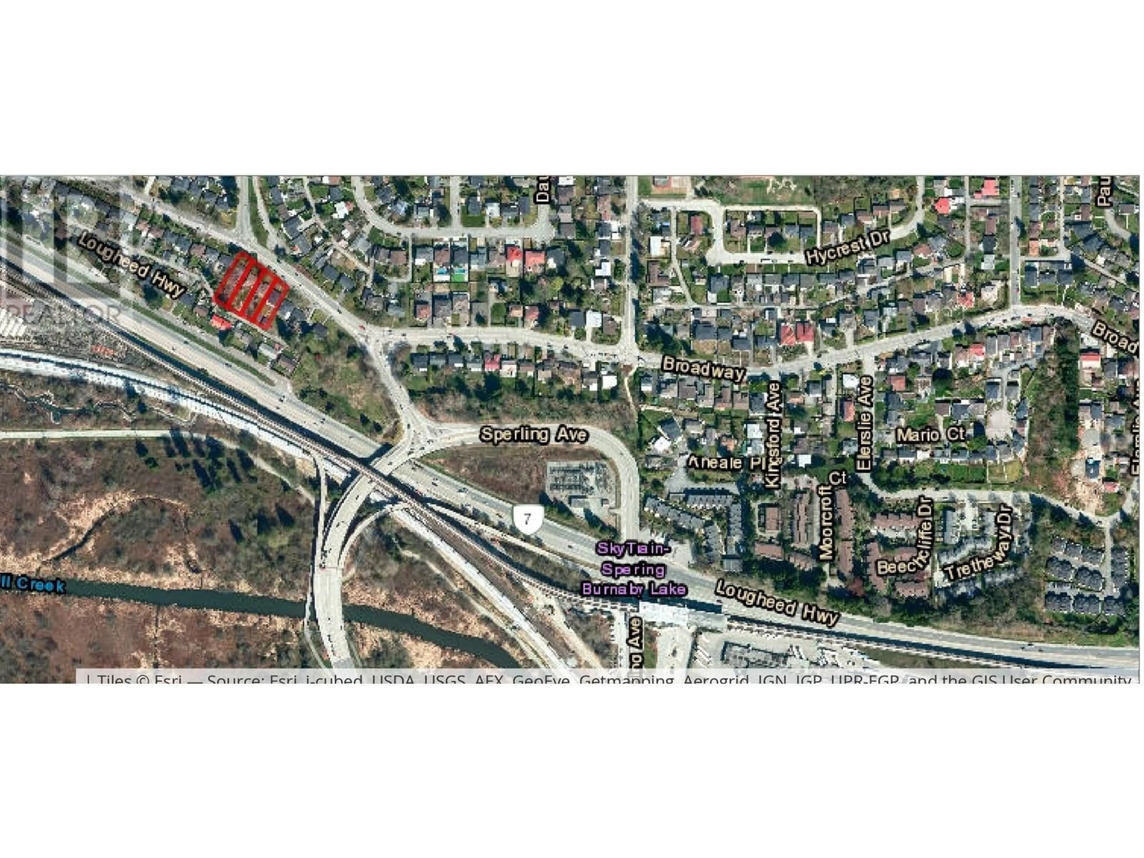 Picture of a map for 6502 BROADWAY, Burnaby British Columbia V5B2Y5