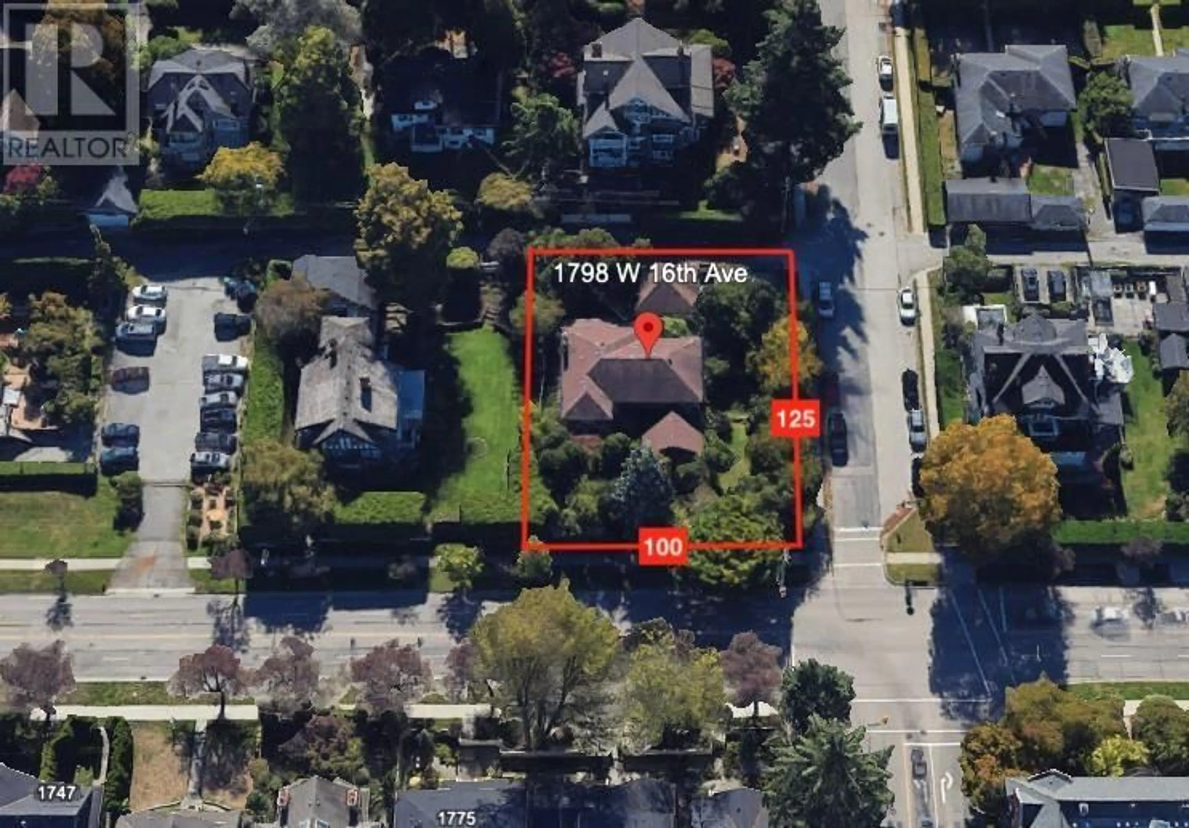 Street view for 1798 W 16TH AVENUE, Vancouver British Columbia V6J2M1