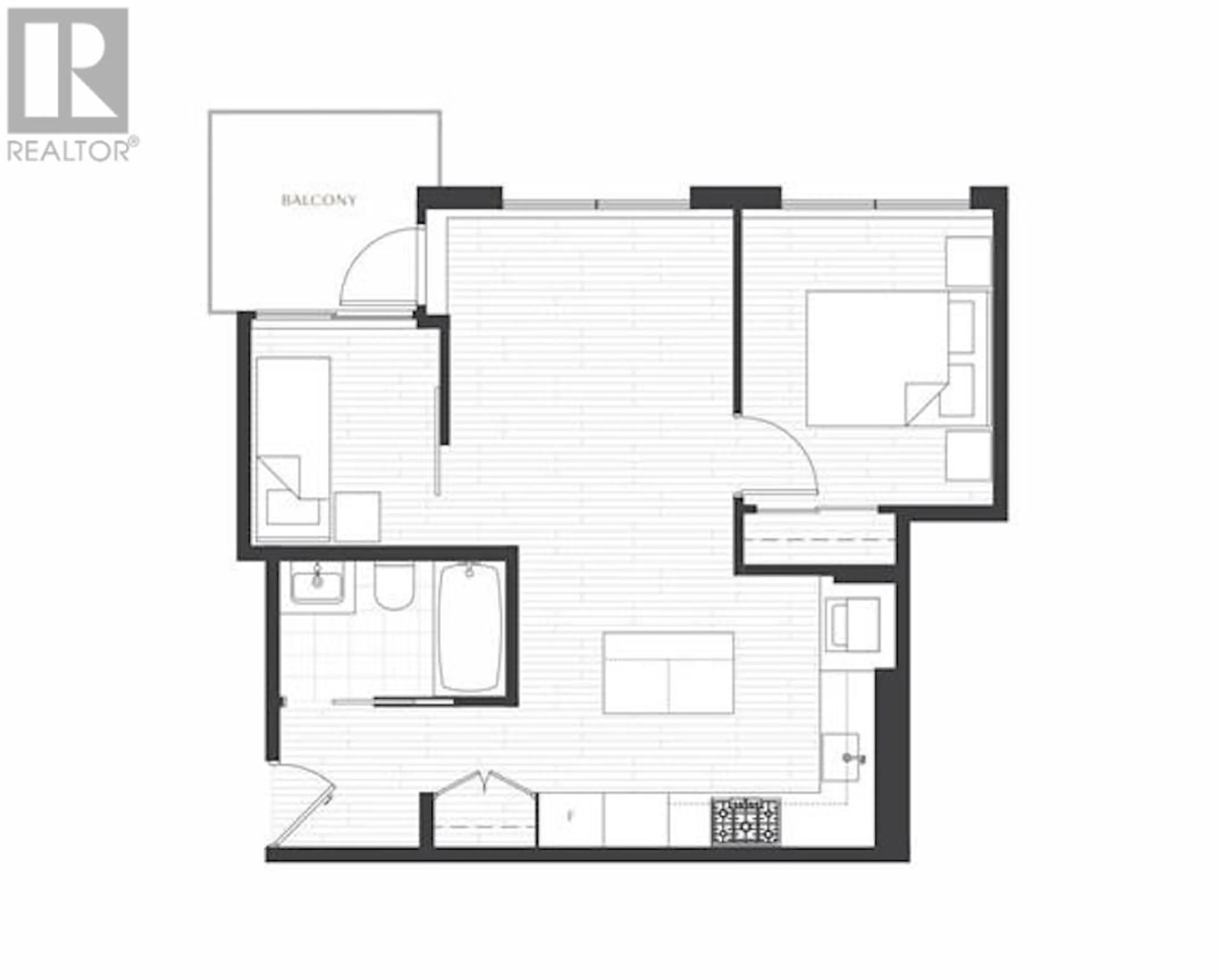 Floor plan for 1008 1632 LIONS GATE LANE, North Vancouver British Columbia V7P0E2