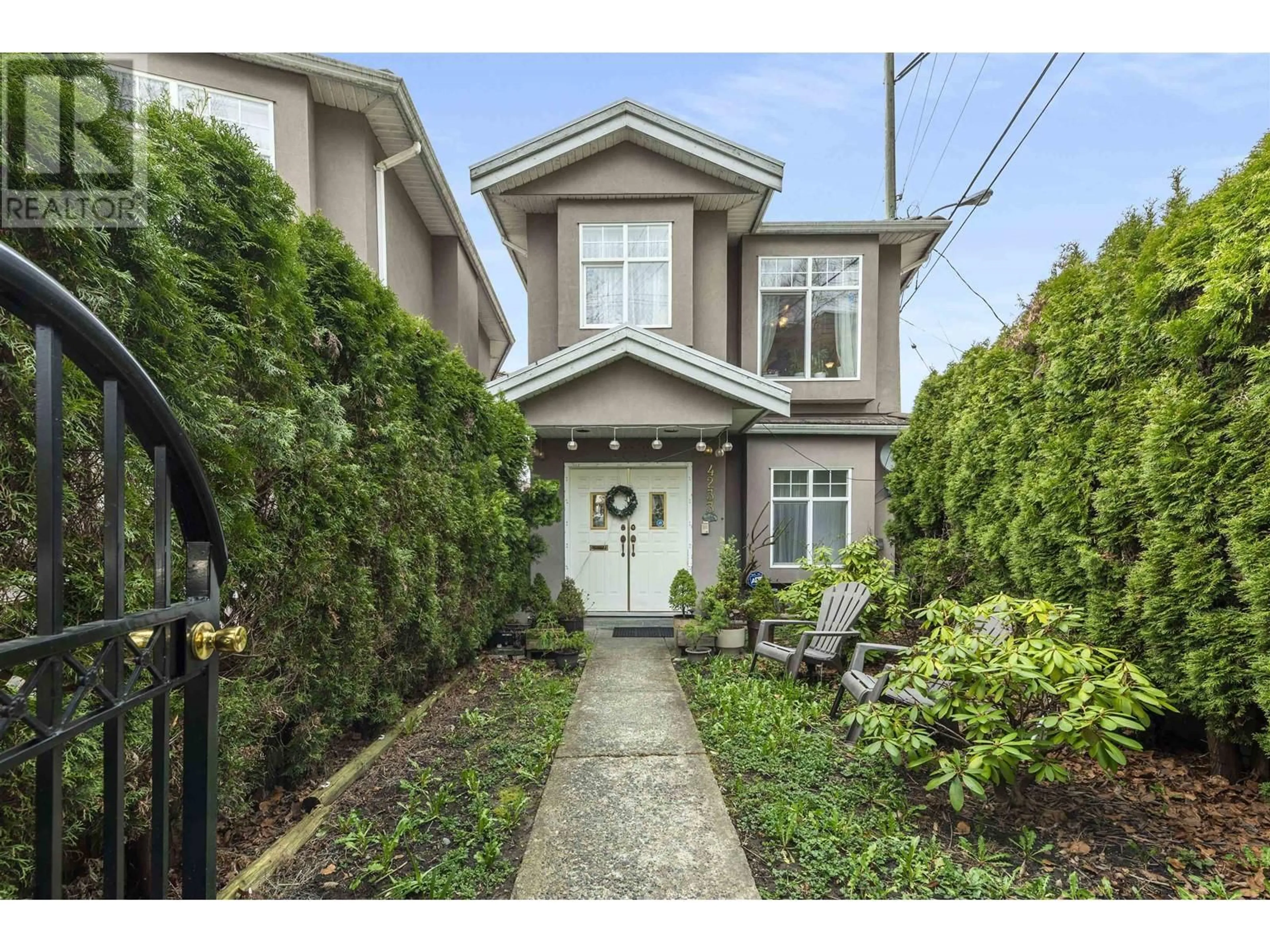 Frontside or backside of a home for 4233 WELWYN STREET, Vancouver British Columbia V5N3Z3