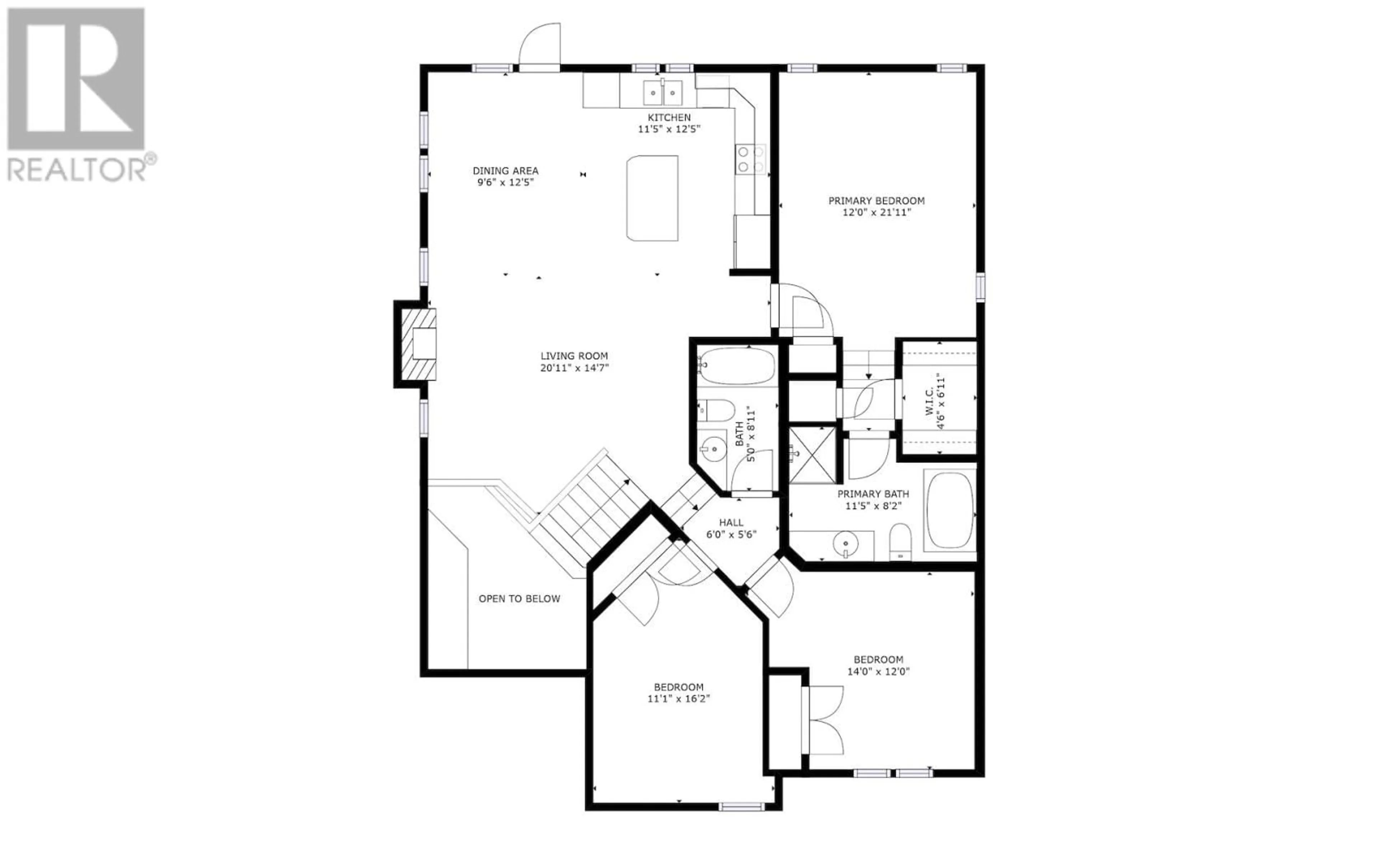 Floor plan for 11727 88 STREET, Fort St. John British Columbia V1J0H8