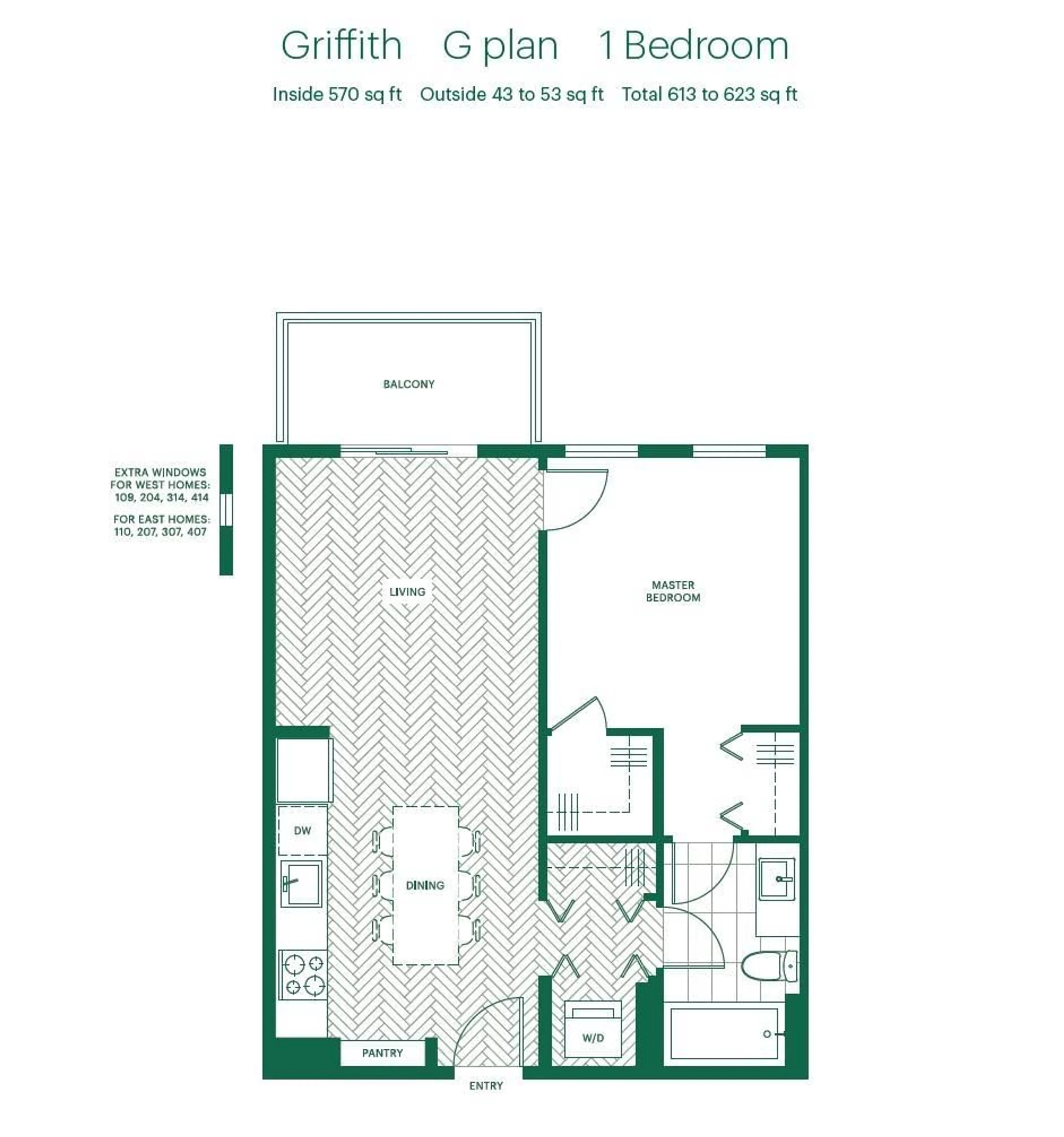 Floor plan for 206 13933 105 BOULEVARD, Surrey British Columbia V3T0R6