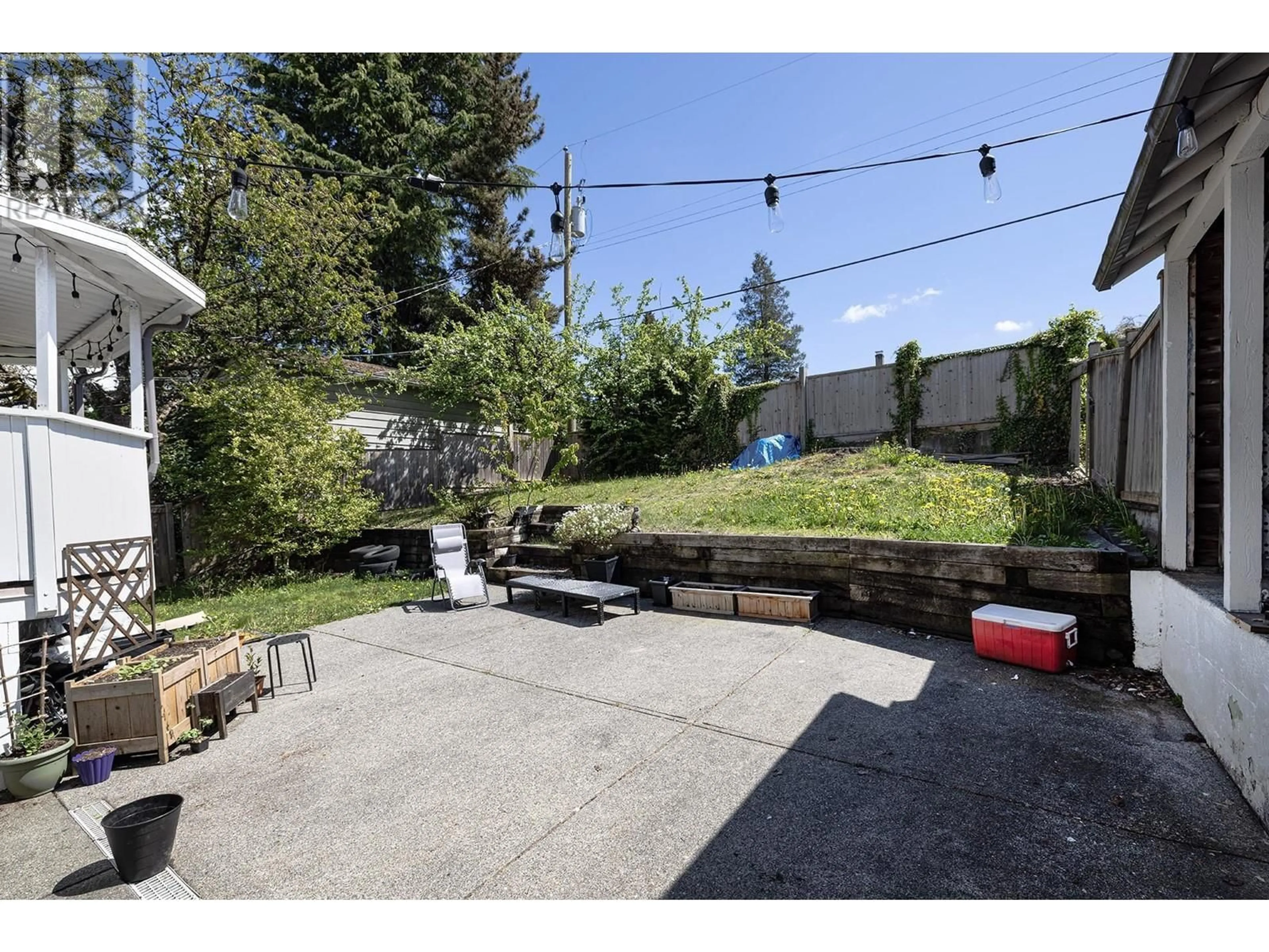 Patio, the fenced backyard for 4378 BRIARWOOD CRESCENT, Burnaby British Columbia V5G2M6