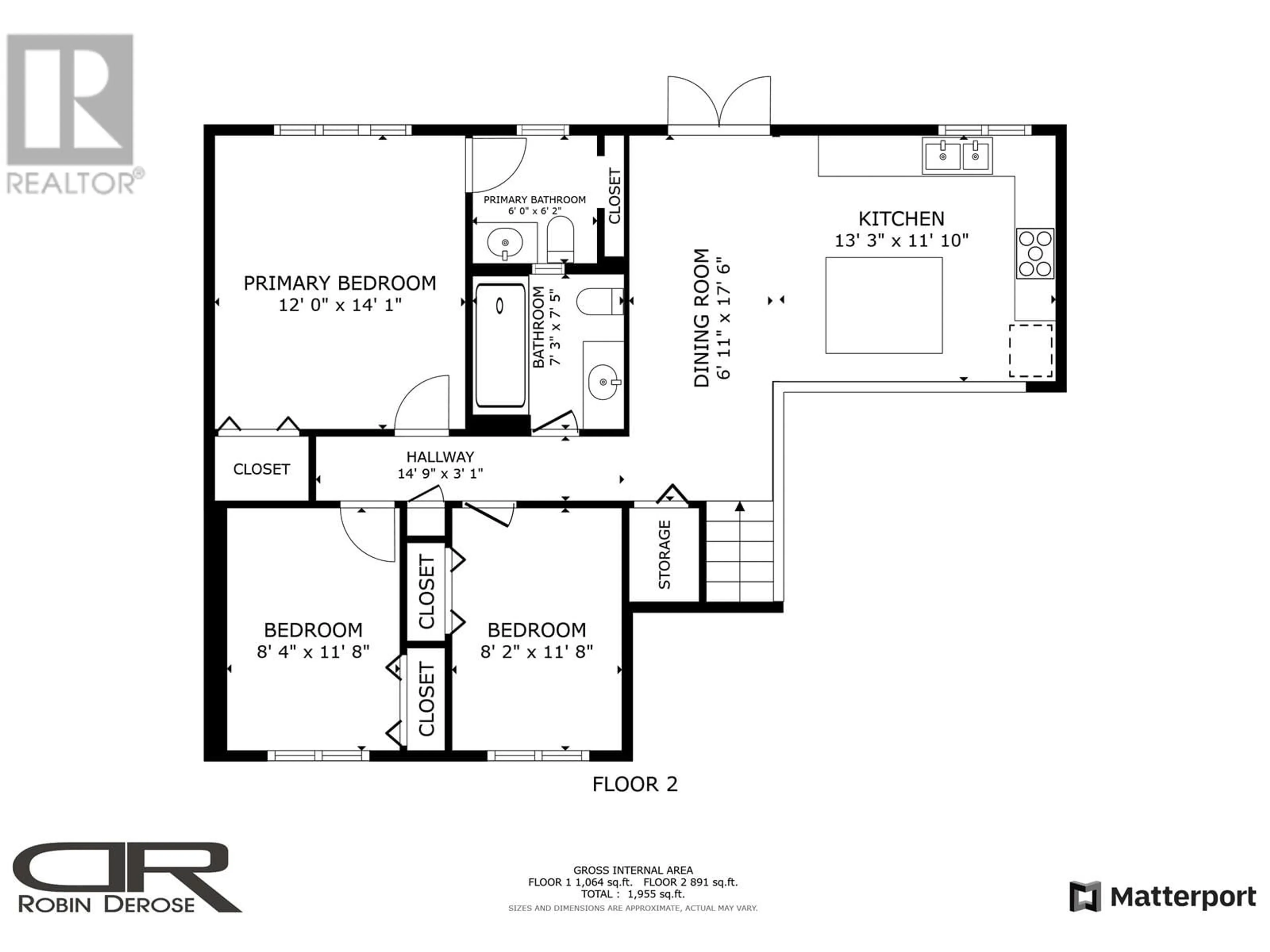 Floor plan for 12917 CHERRY ROAD, Fort St. John British Columbia V0C1H0