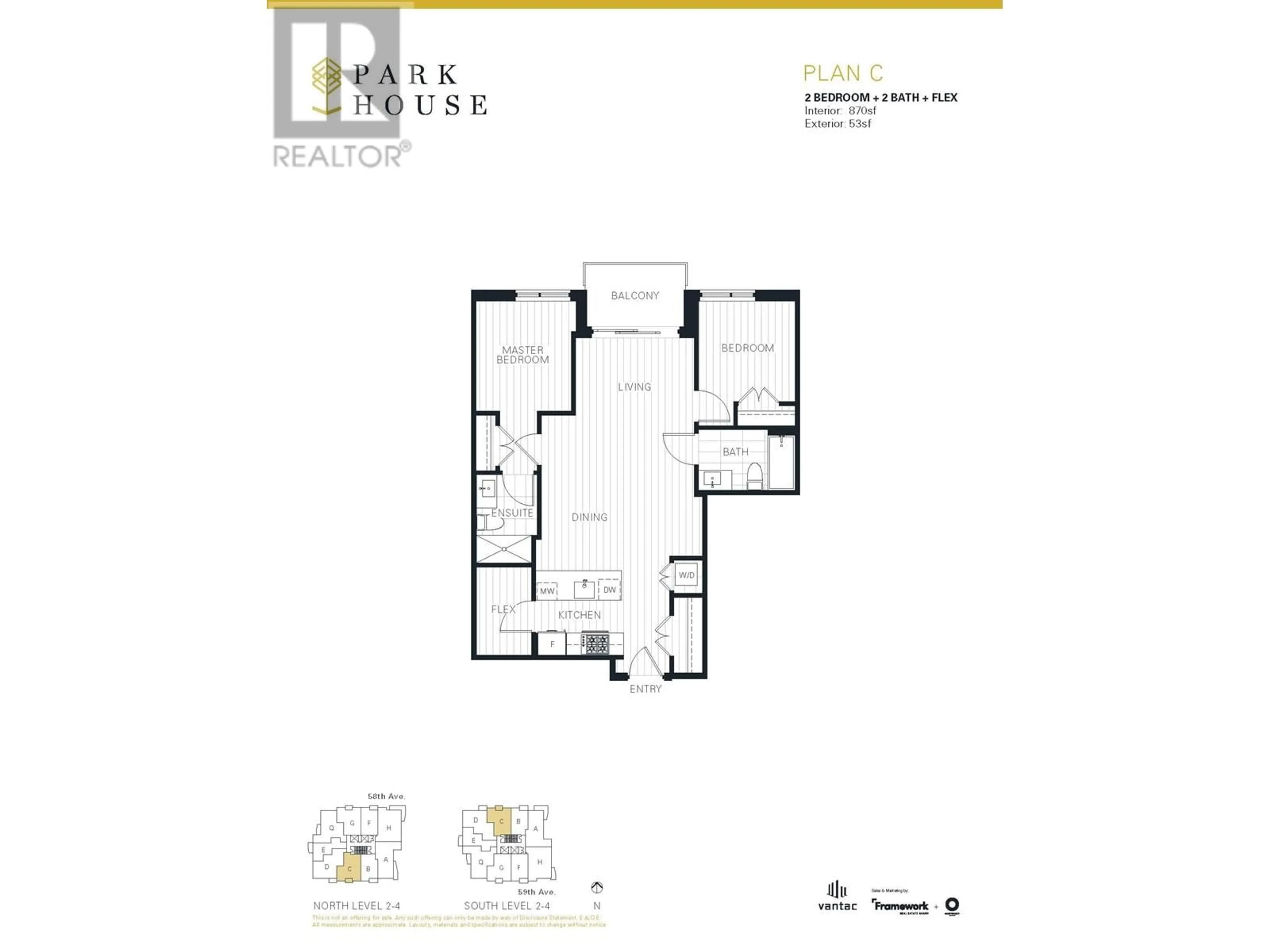 Floor plan for 305 477 W 59TH AVENUE, Vancouver British Columbia V5X1X4