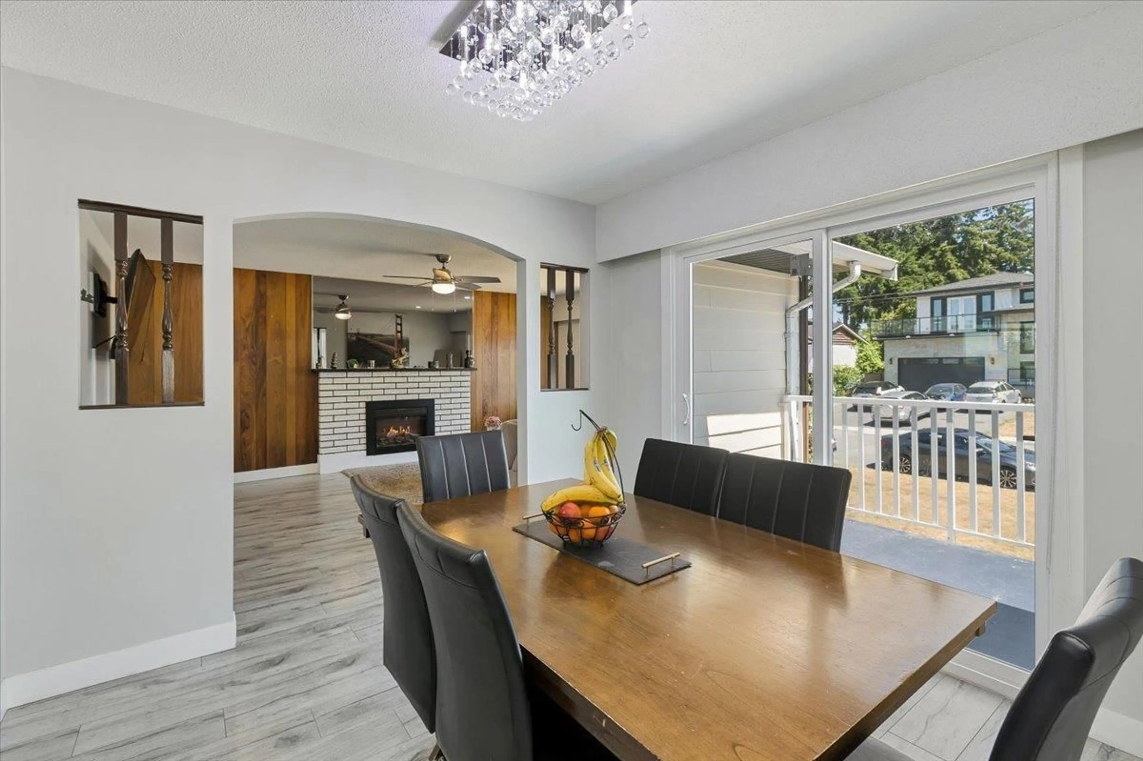 Dining room, wood floors, cottage for 8501 113B STREET, Delta British Columbia V4C5G3