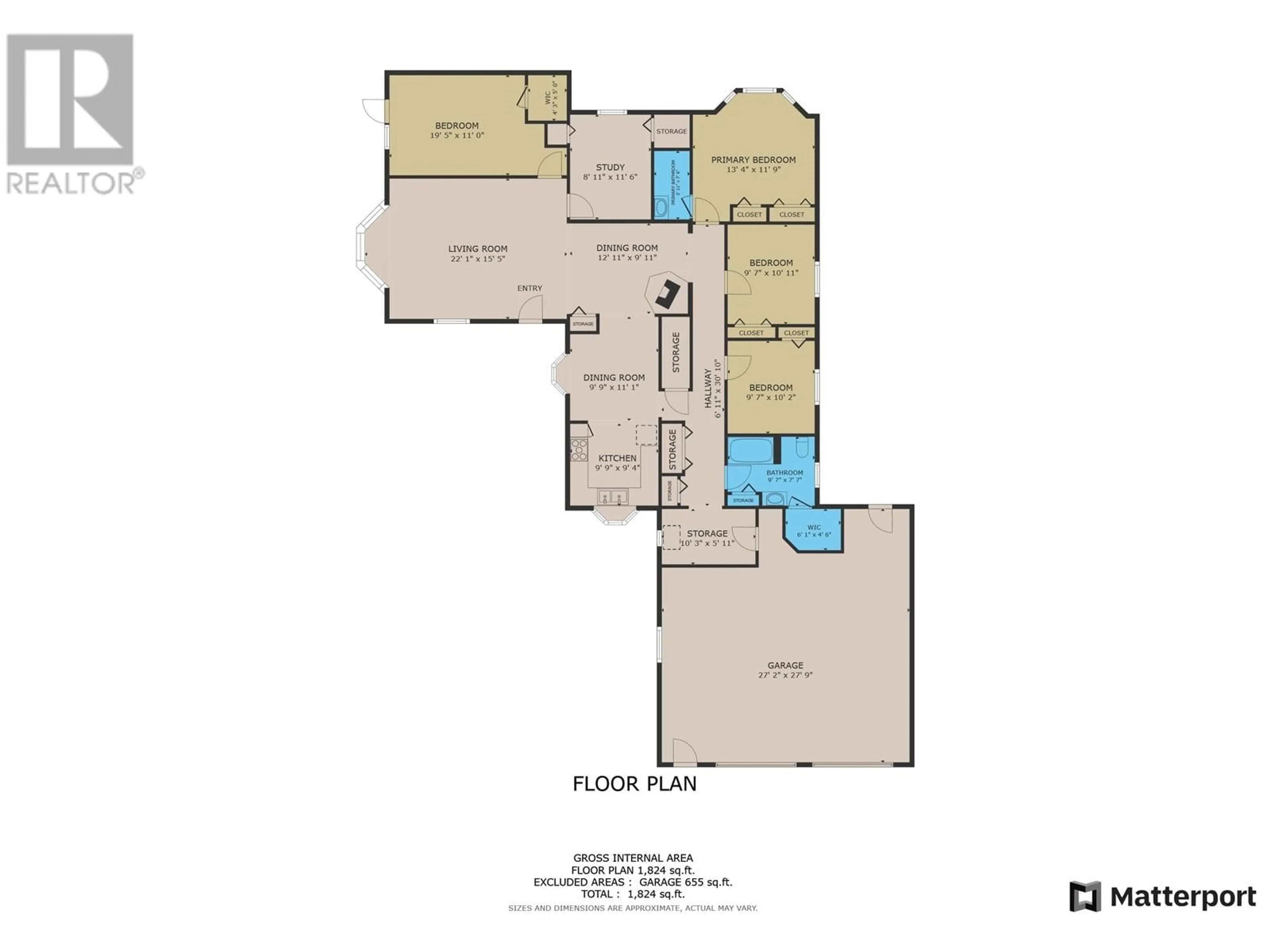 Floor plan for 11404 85 AVENUE, Fort St. John British Columbia V1J0G9