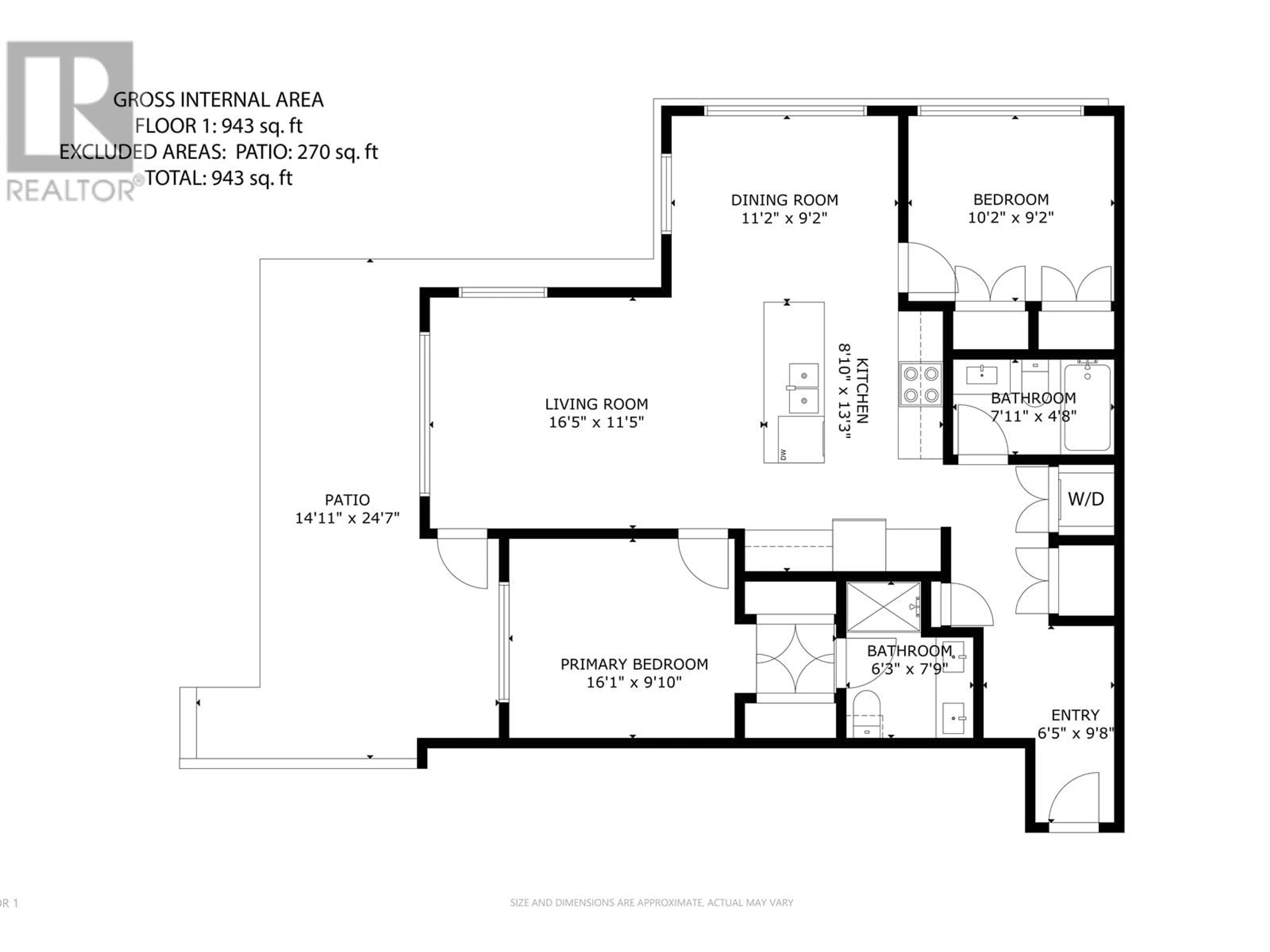 Floor plan for 107 617 SMITH AVENUE, Coquitlam British Columbia V3J0C3
