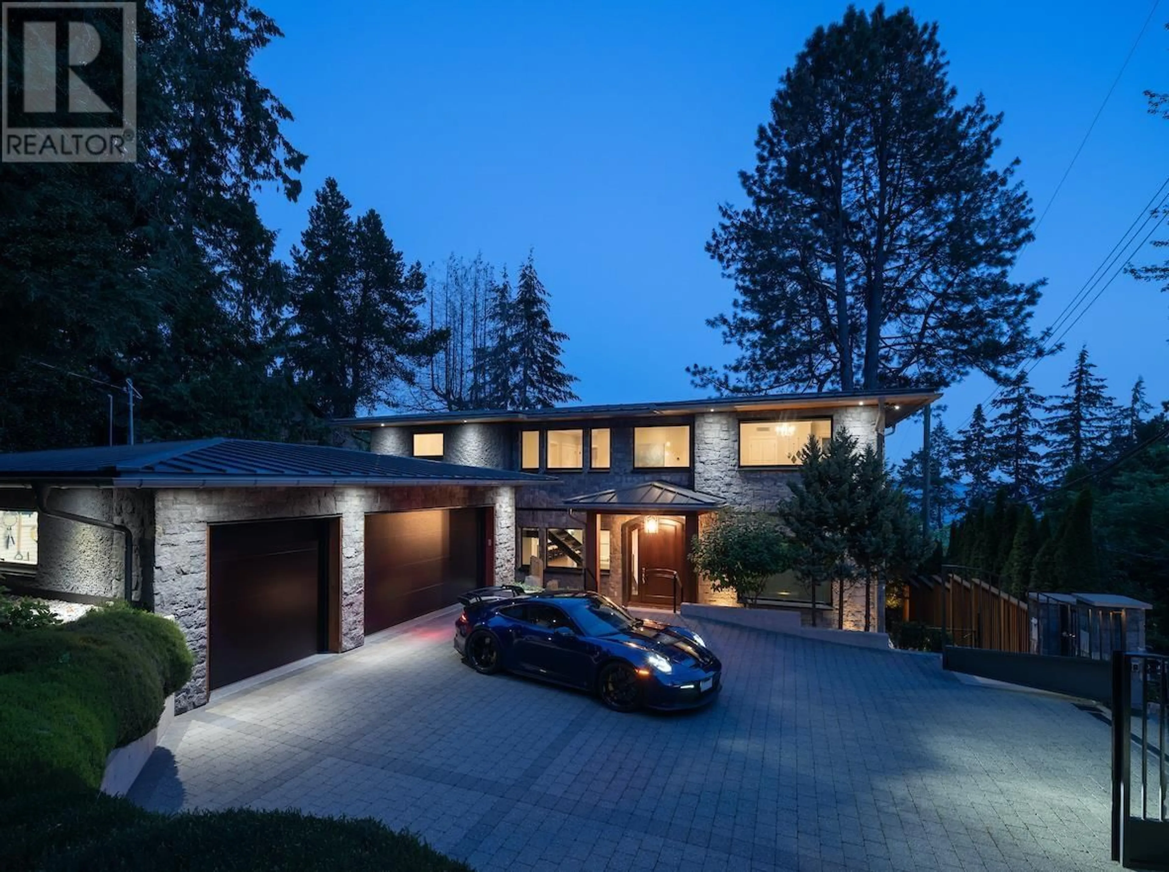 Home with brick exterior material for 4428 PICCADILLY NORTH, West Vancouver British Columbia V7W1C7