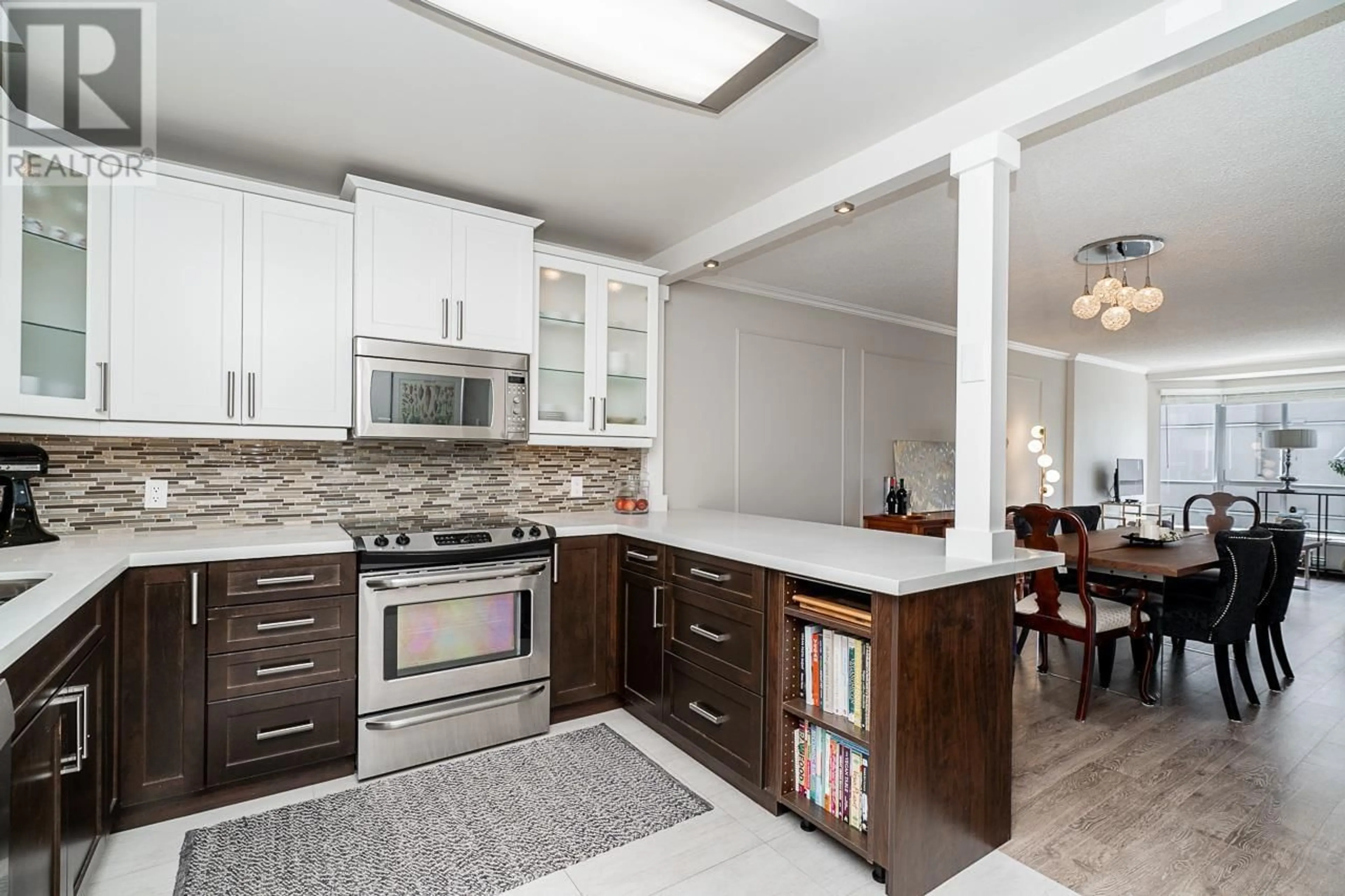 Contemporary kitchen for 613 518 MOBERLY ROAD, Vancouver British Columbia V5Z4G3