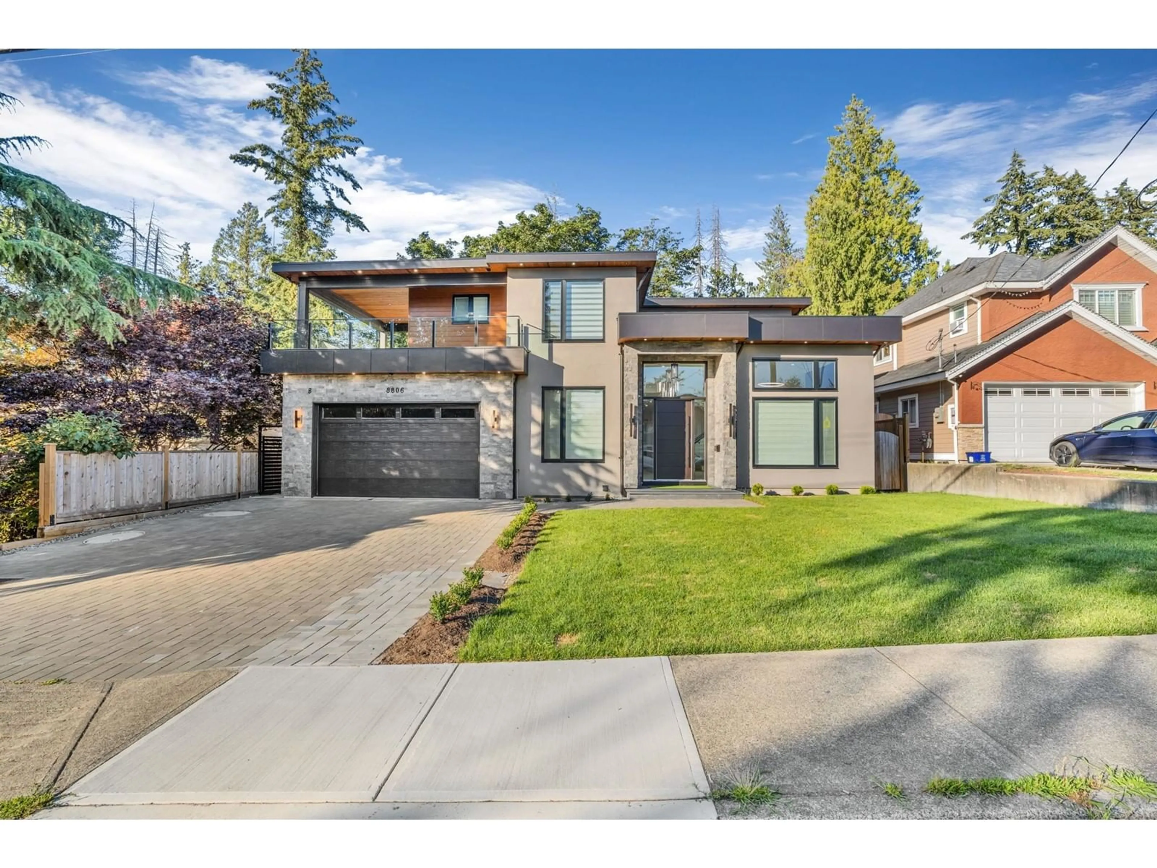 Frontside or backside of a home for 8806 BROOKE ROAD, Delta British Columbia V4C4G4