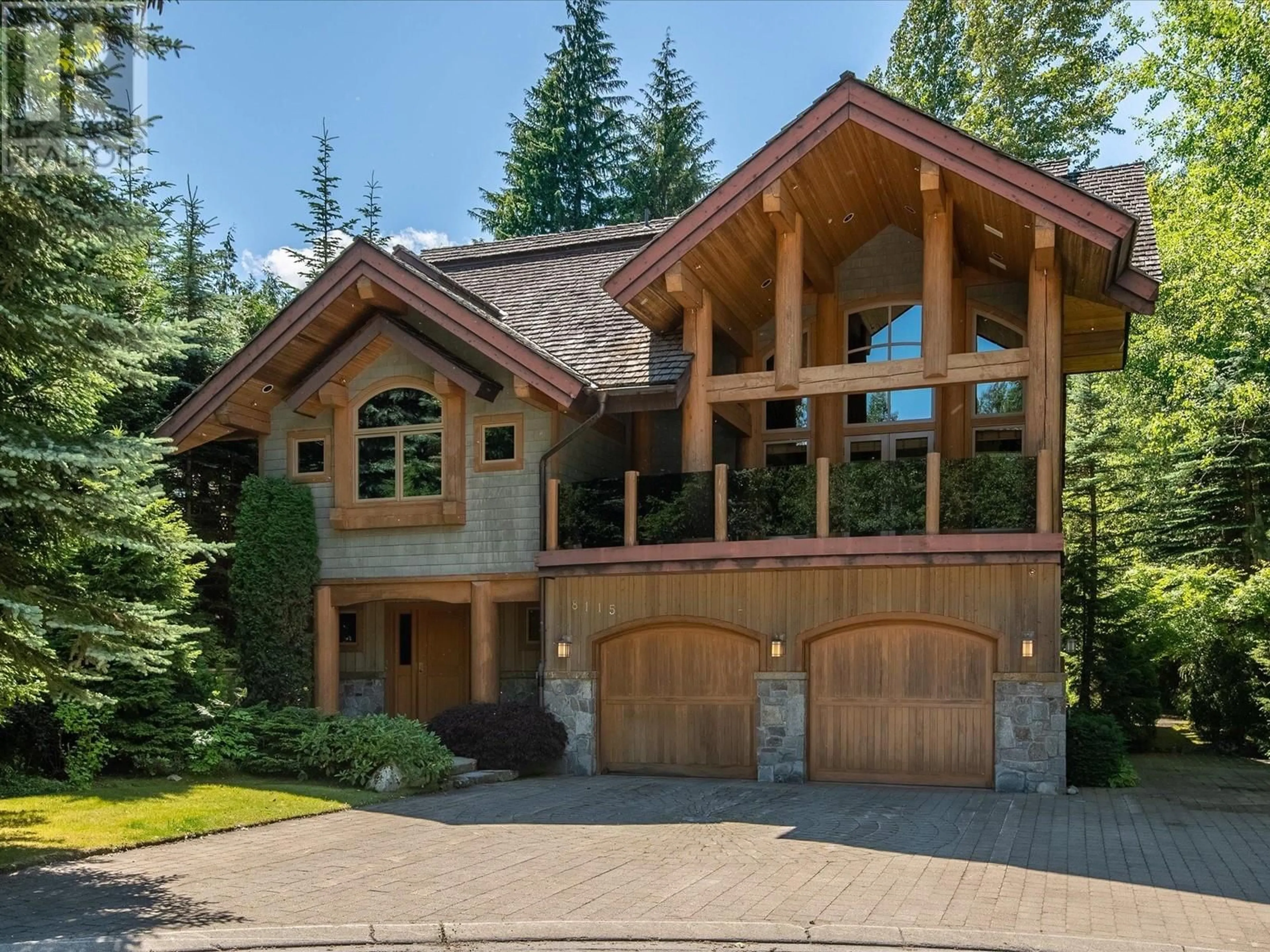 Frontside or backside of a home for 8115 MCKEEVERS PLACE, Whistler British Columbia V8E0G1