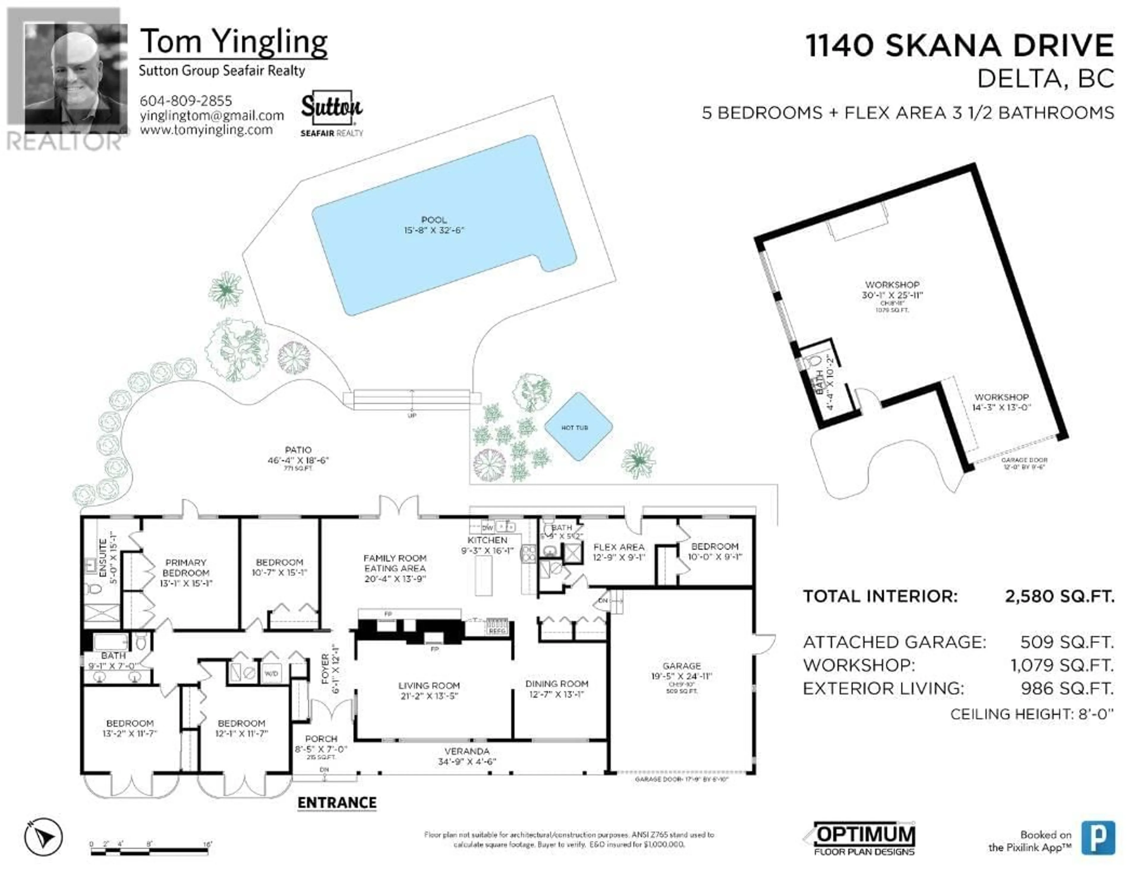 Floor plan for 1140 SKANA DRIVE, Delta British Columbia V4M2L4