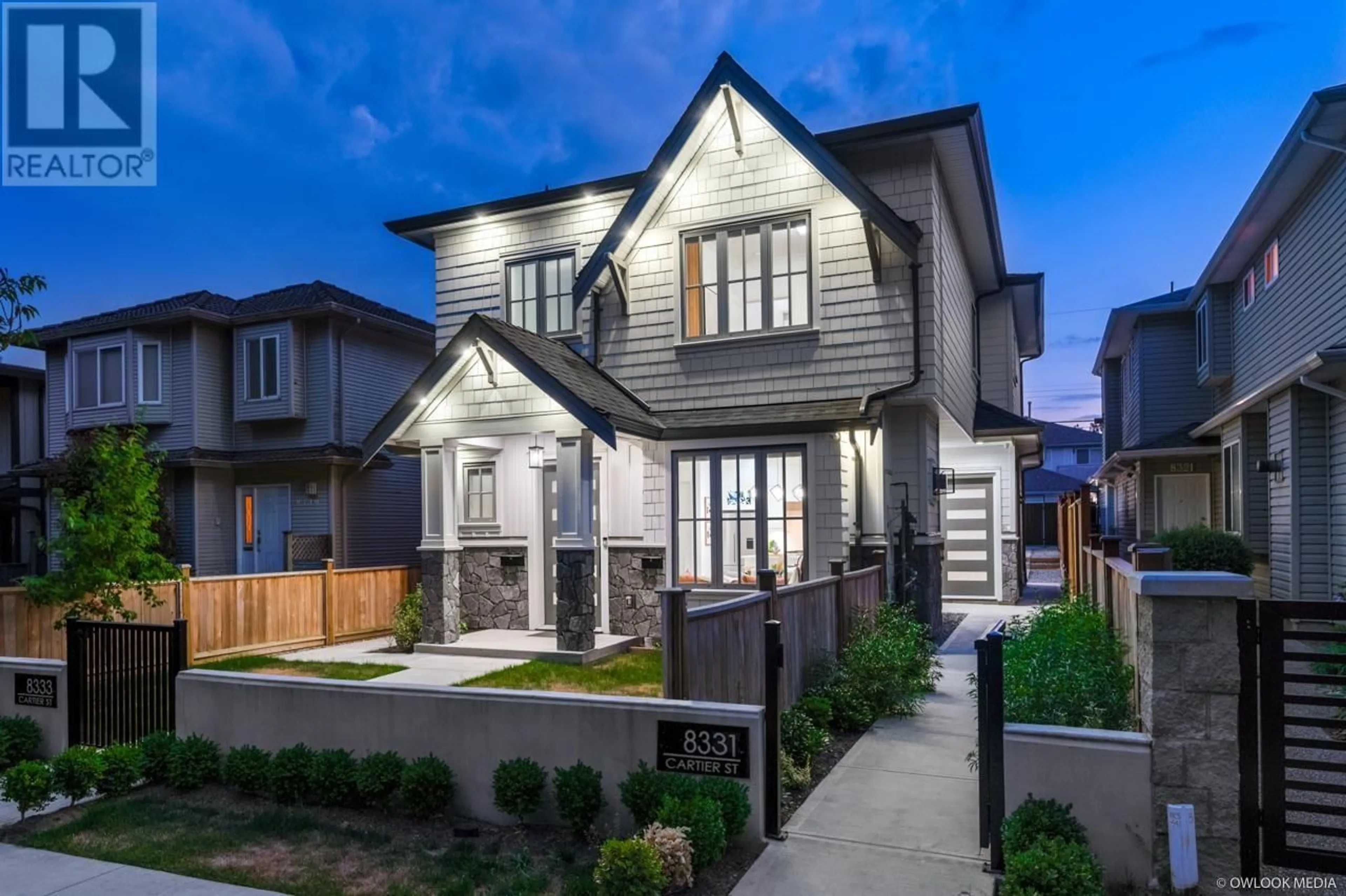 Frontside or backside of a home for 8331 CARTIER STREET, Vancouver British Columbia V6P4T7