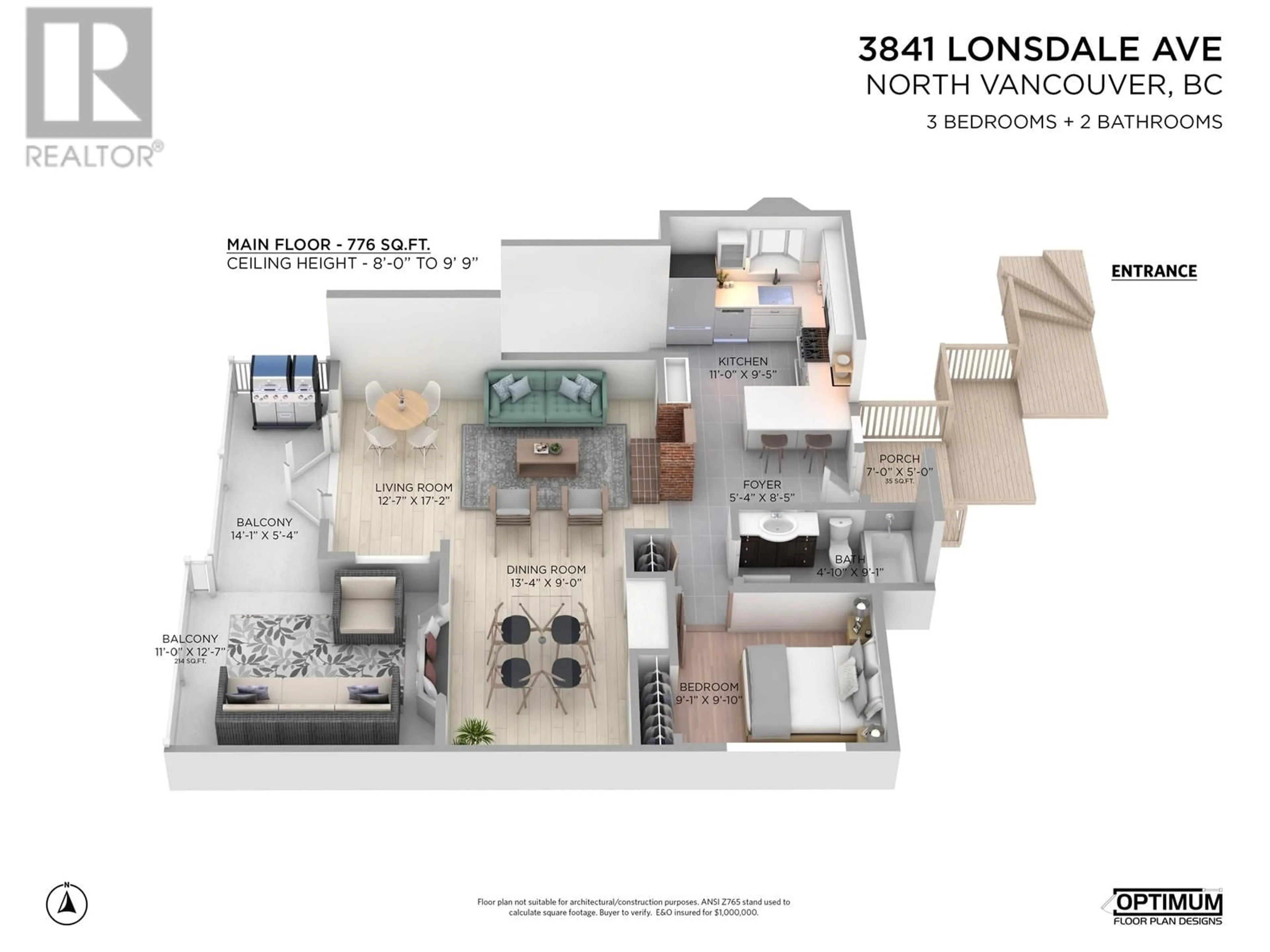 Floor plan for 3841 LONSDALE AVENUE, North Vancouver British Columbia V7N3K8